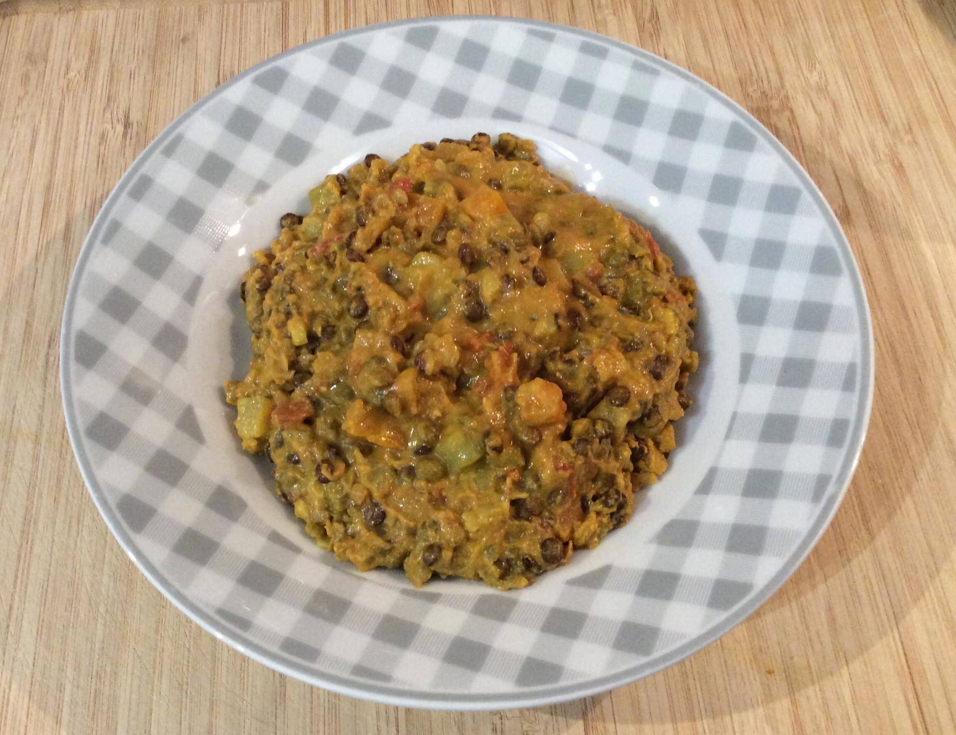 Curry aux 2 lentilles - Recette Companion Connect XL | Moulinex