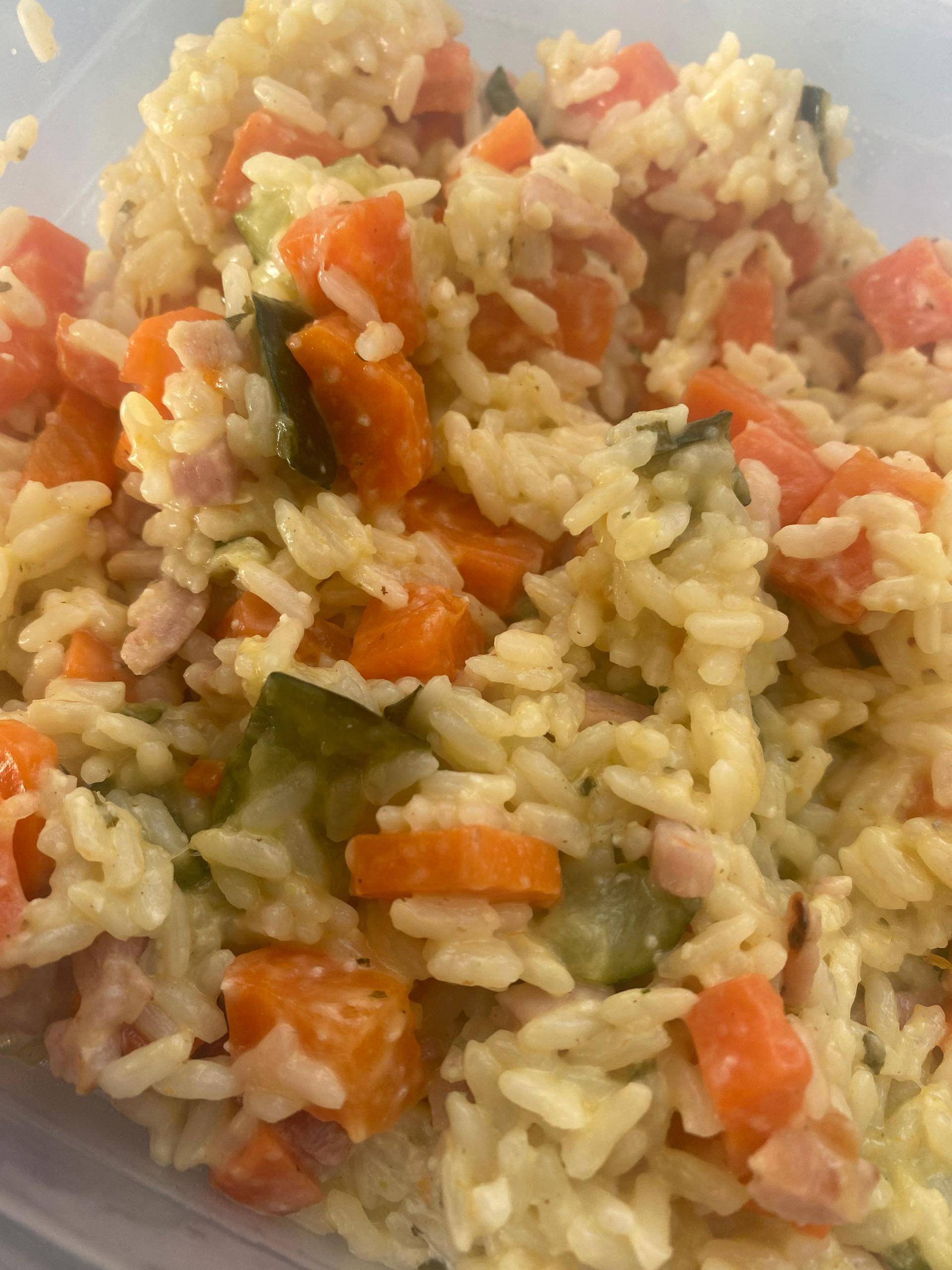 Riz courgette carotte Boursin - Recette Cookeo | Moulinex