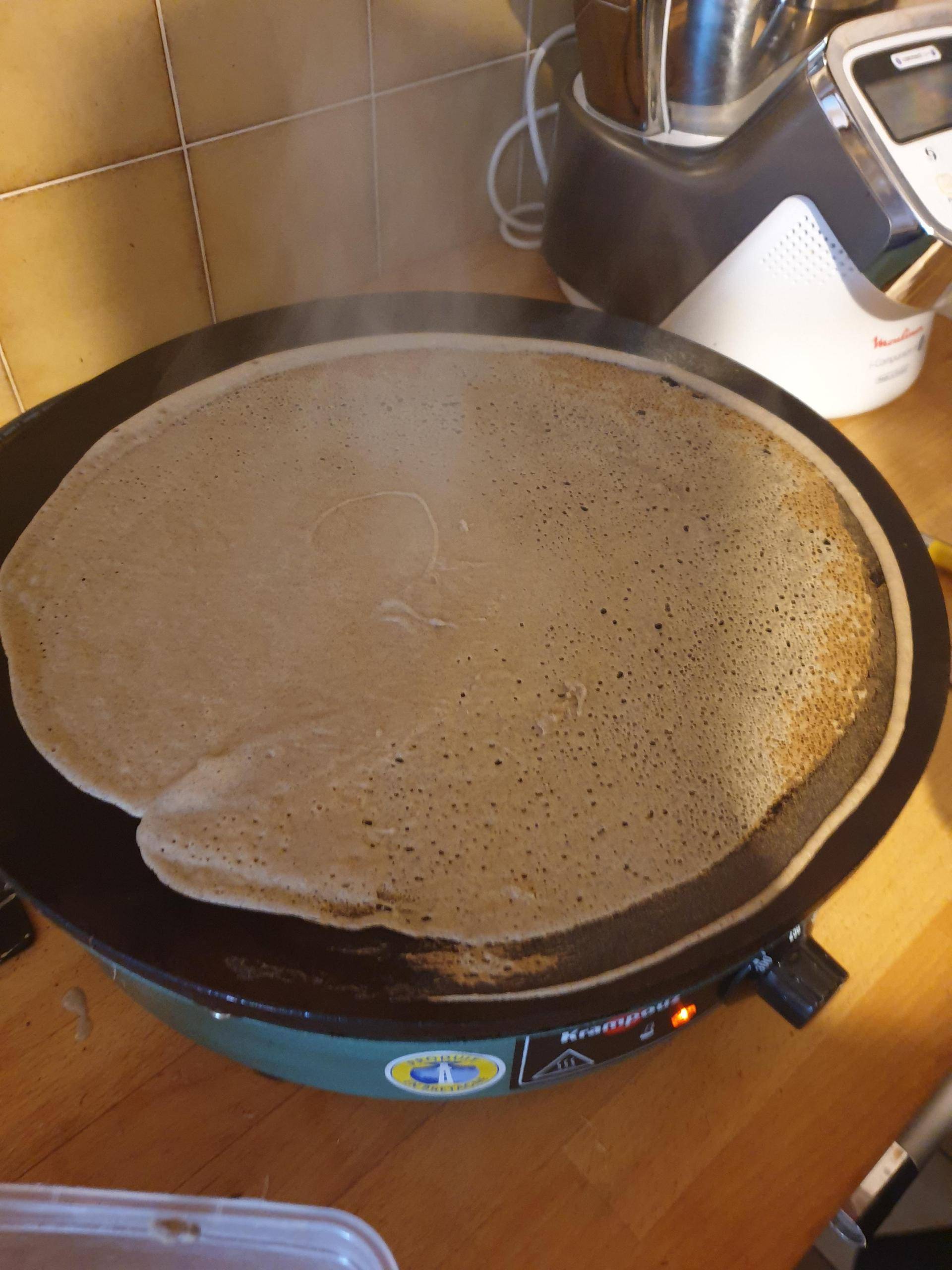 Galettes bretonnes au sarrasin - Recette Companion Connect XL | Moulinex