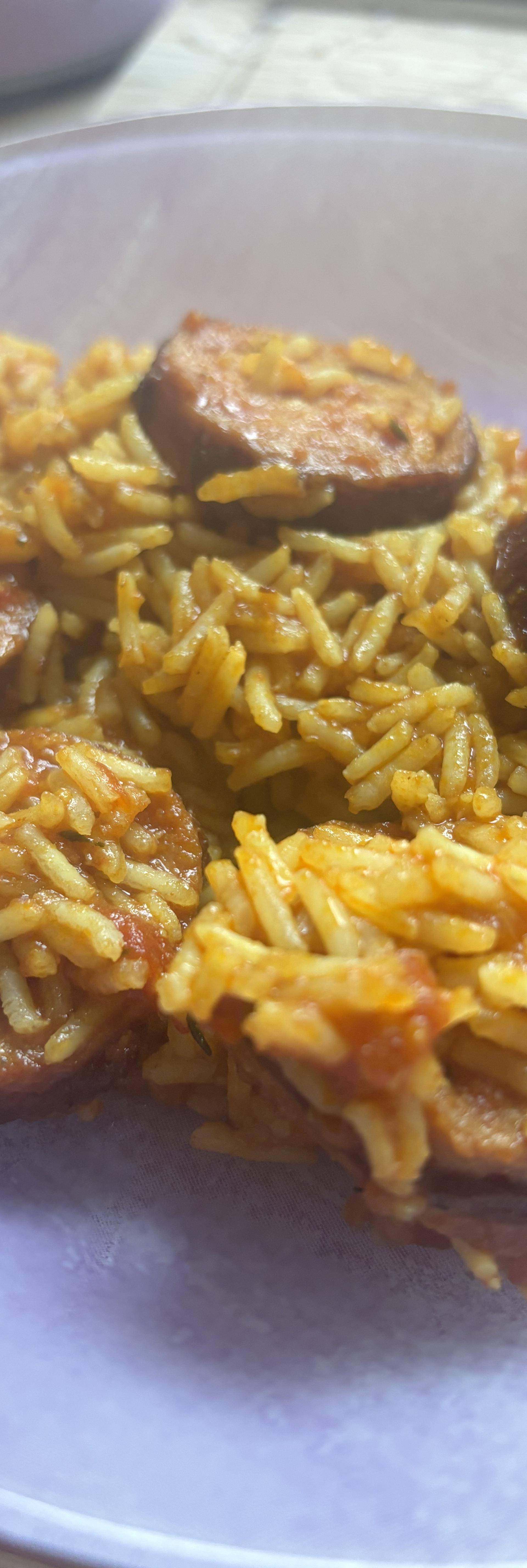 Rougail saucisses réunionnais et son riz doré - Recette Cookeo V3 | Moulinex