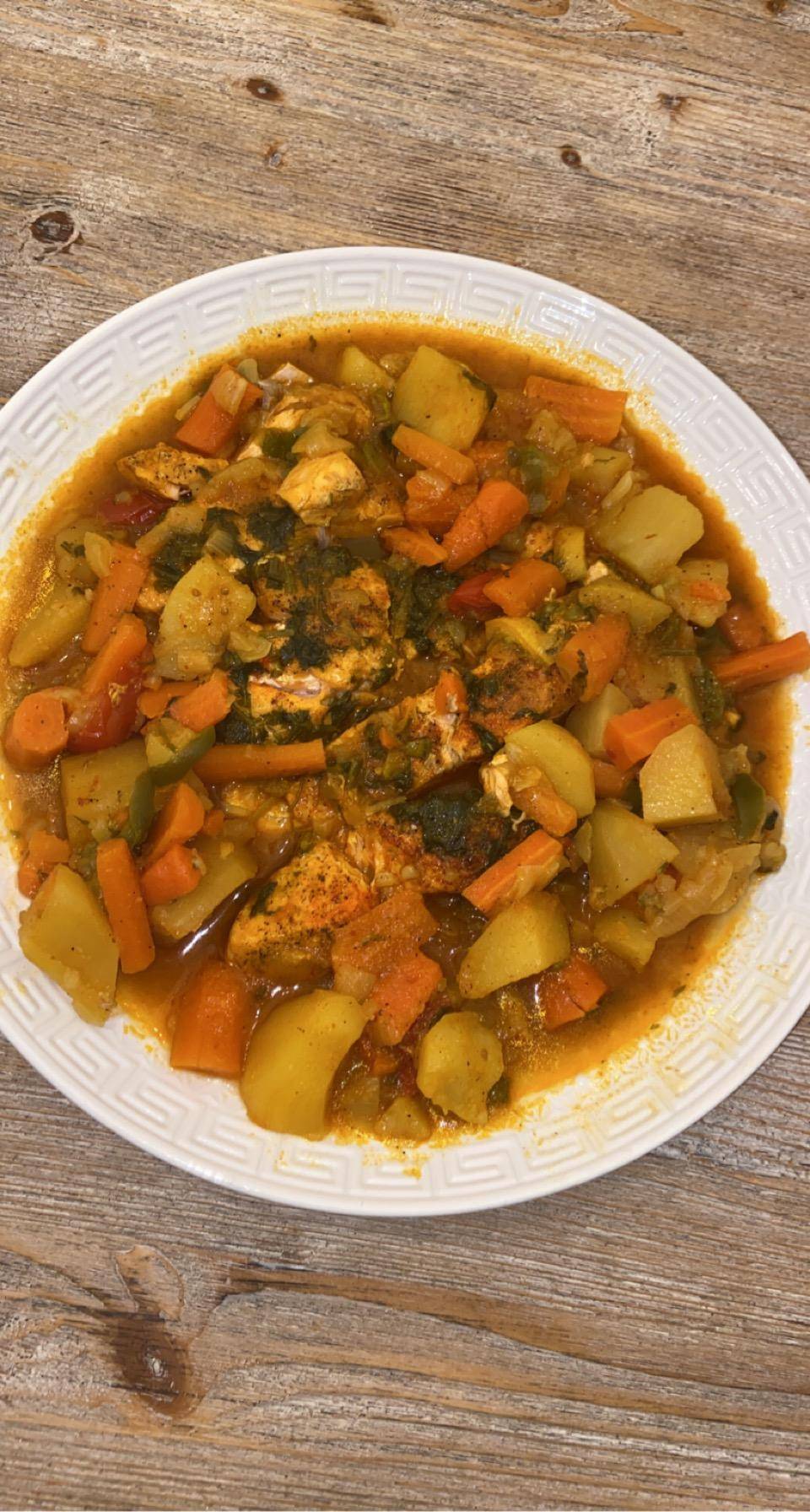 Tajine au saumon - Recette Cookeo V3 | Moulinex
