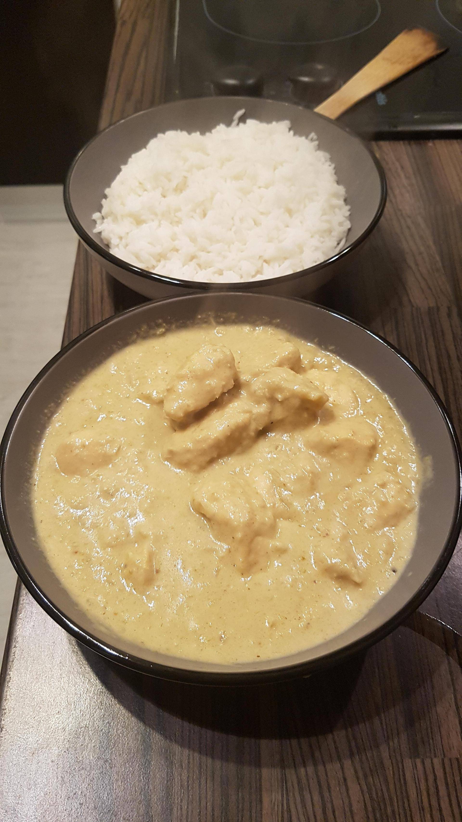 Poulet Thaïlandais au Curry Vert, facile de Manu - Recette Companion | Moulinex