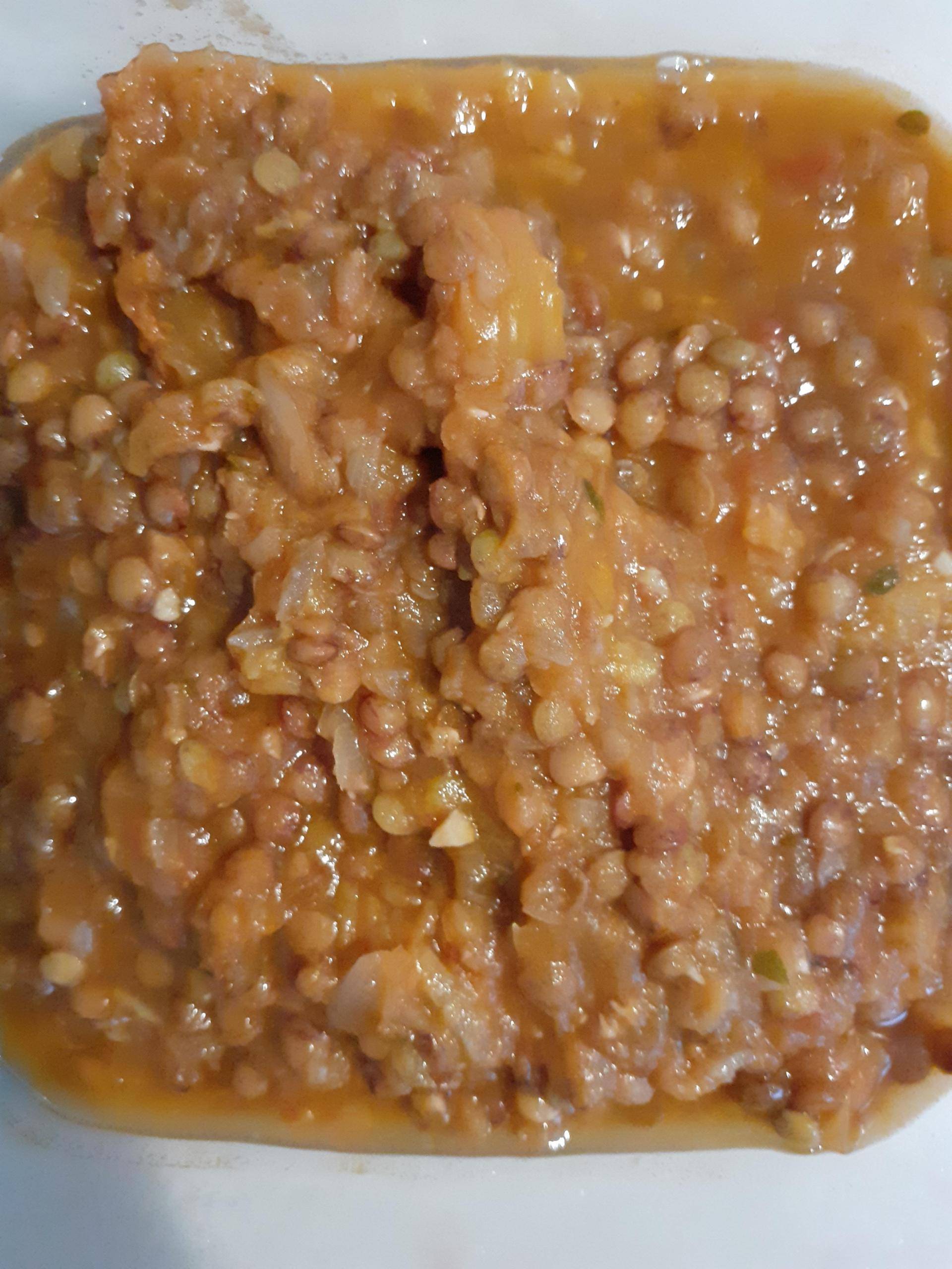 Lentilles façon bolognaise - Recette Companion Connect XL | Moulinex