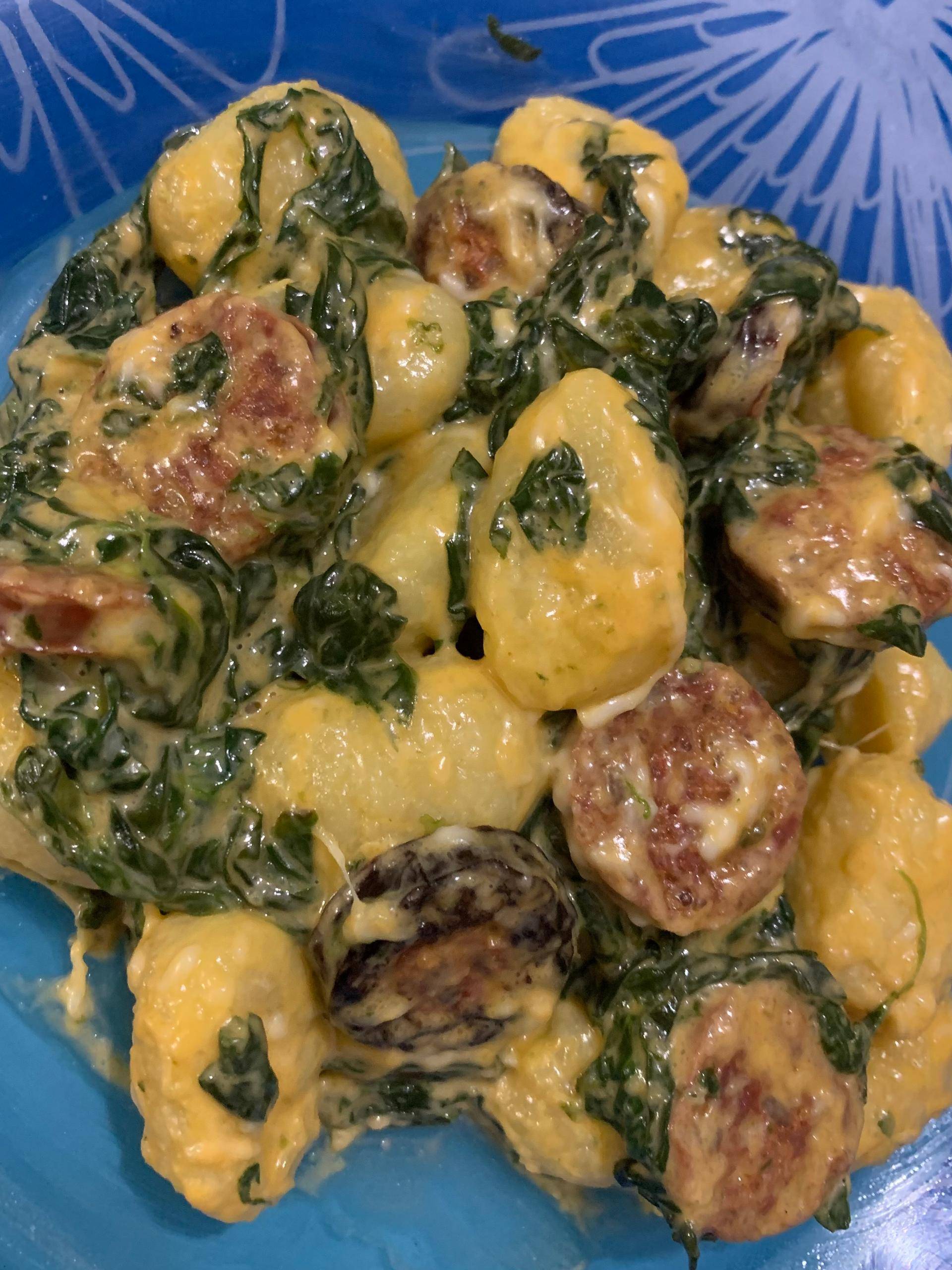 Gnocchis au chorizo et aux épinards - Recette Cookeo V3 | Moulinex