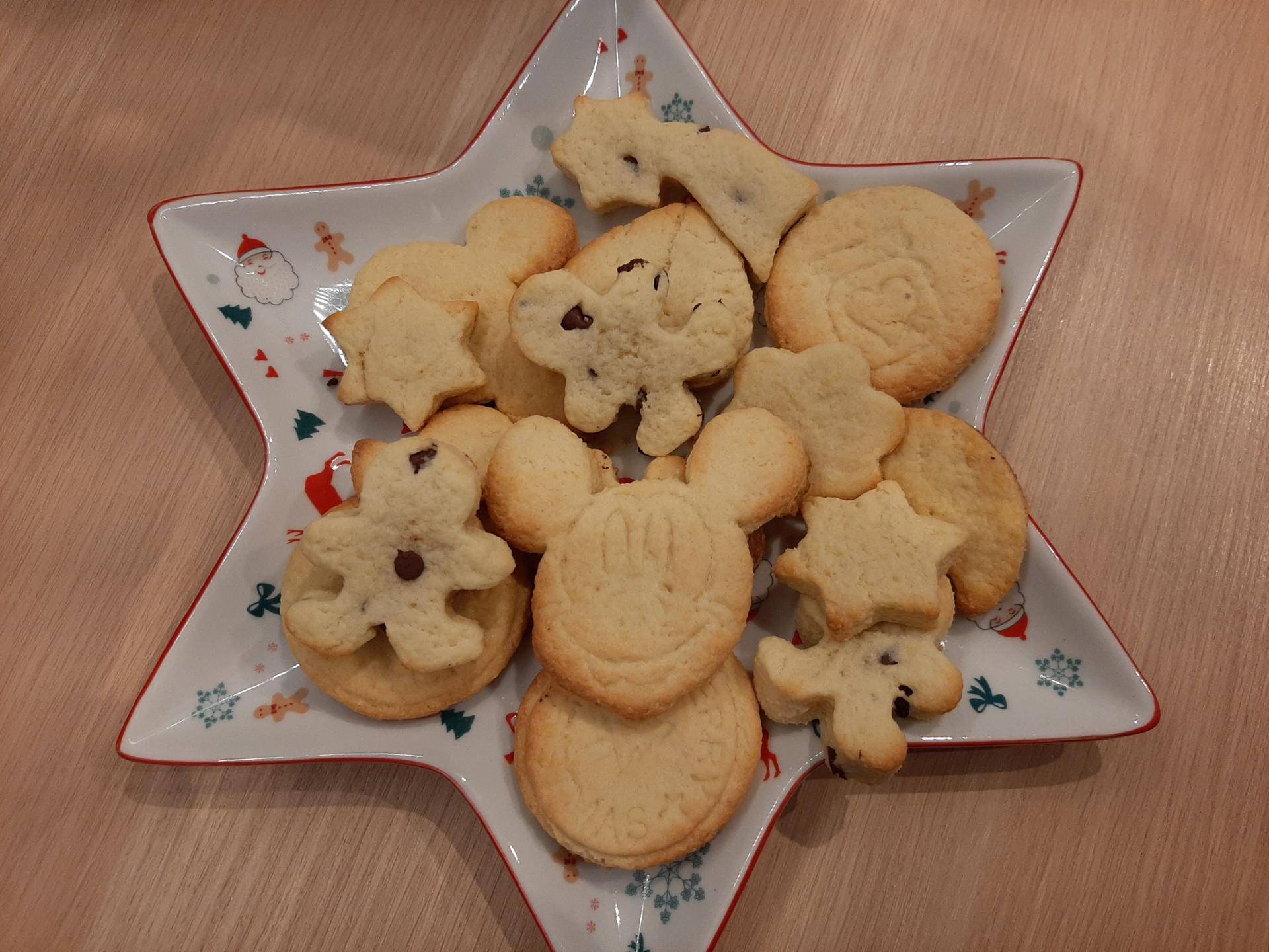 Sablés de Noël pépites choco amande - Recette Companion Connect XL | Moulinex