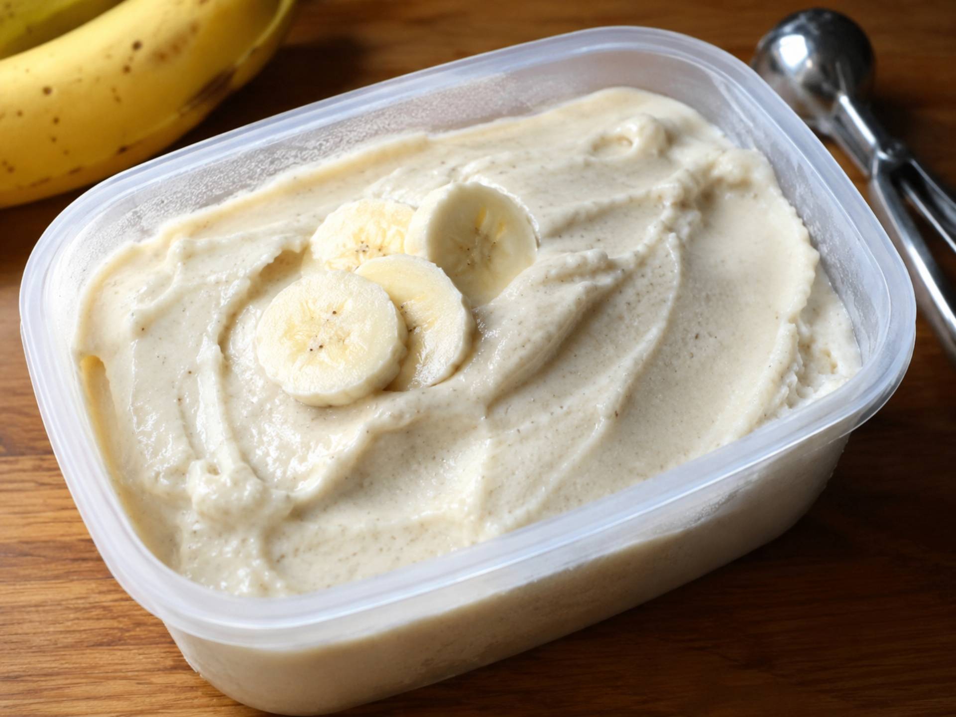 Glace à la banane onctueuse - Recette Companion Connect XL | Moulinex