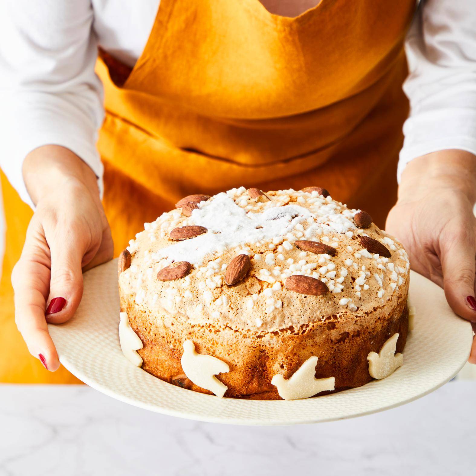 Brioche de Pâques italienne (Colomba di pasqua) - Recette Easy Fry Mega | Moulinex