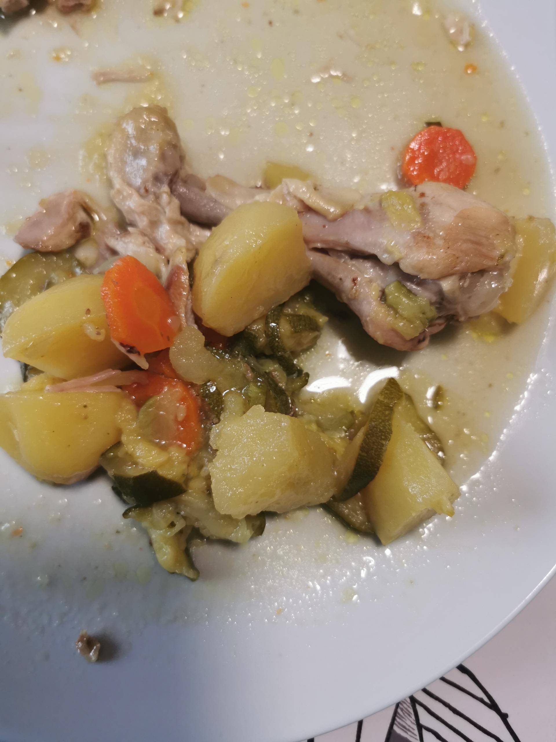 Pilon de poulet pomme de terre et ses légumes - Recette Cookeo | Moulinex