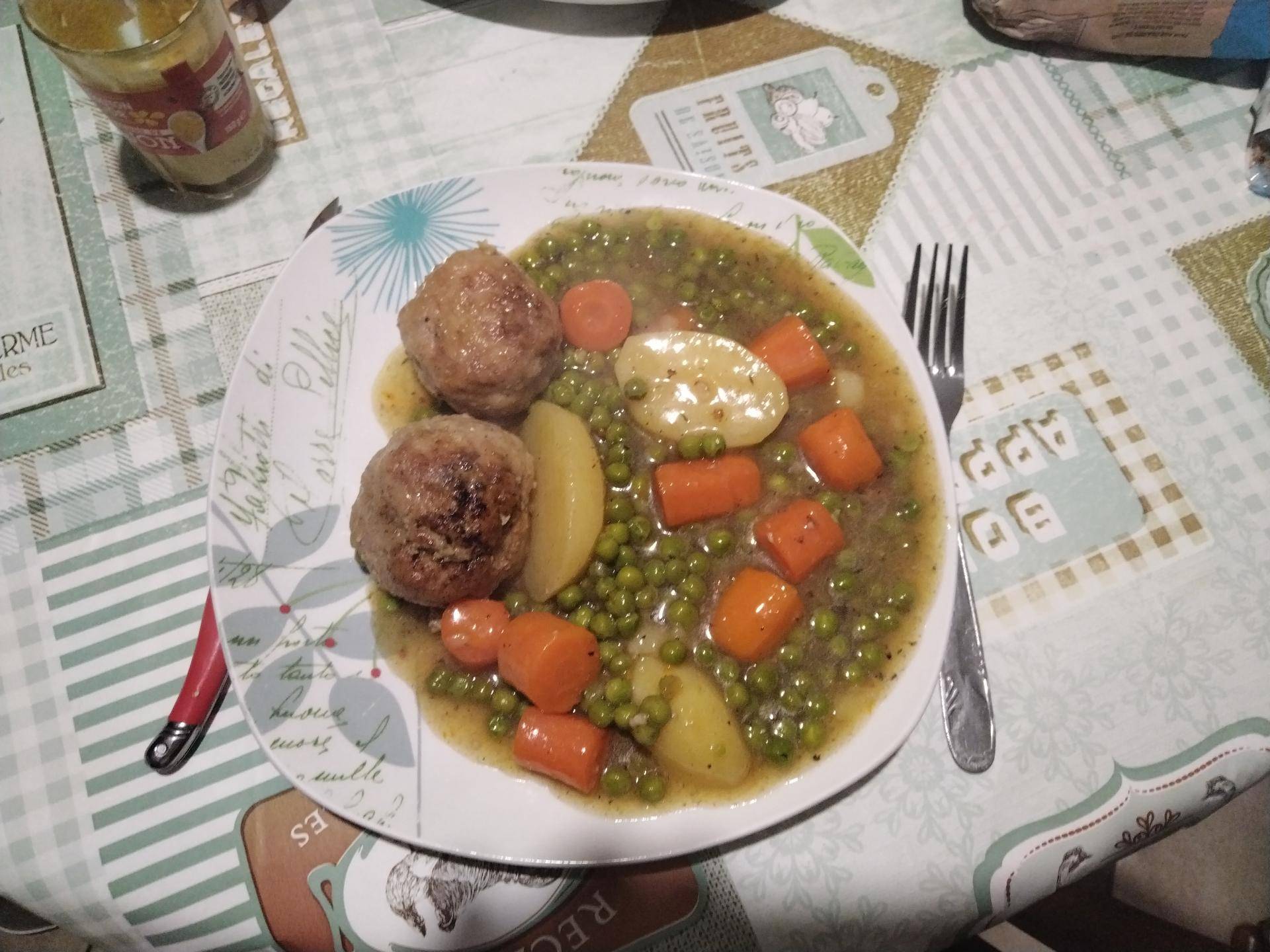 Ragoût de boulettes porc et veau - Recette Cookeo Infinity Autostir | Moulinex