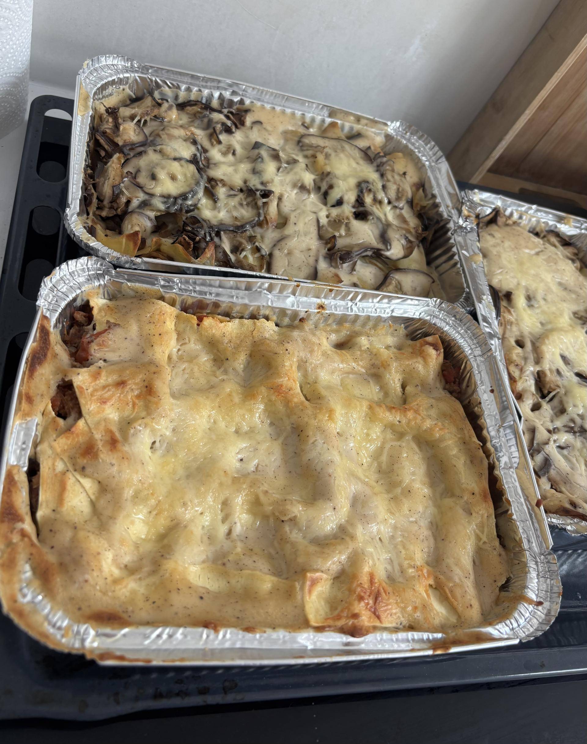Batchcooking Moussaka et Lasagnes aux courgettes d Emilie - Recette Companion Connect XL | Moulinex