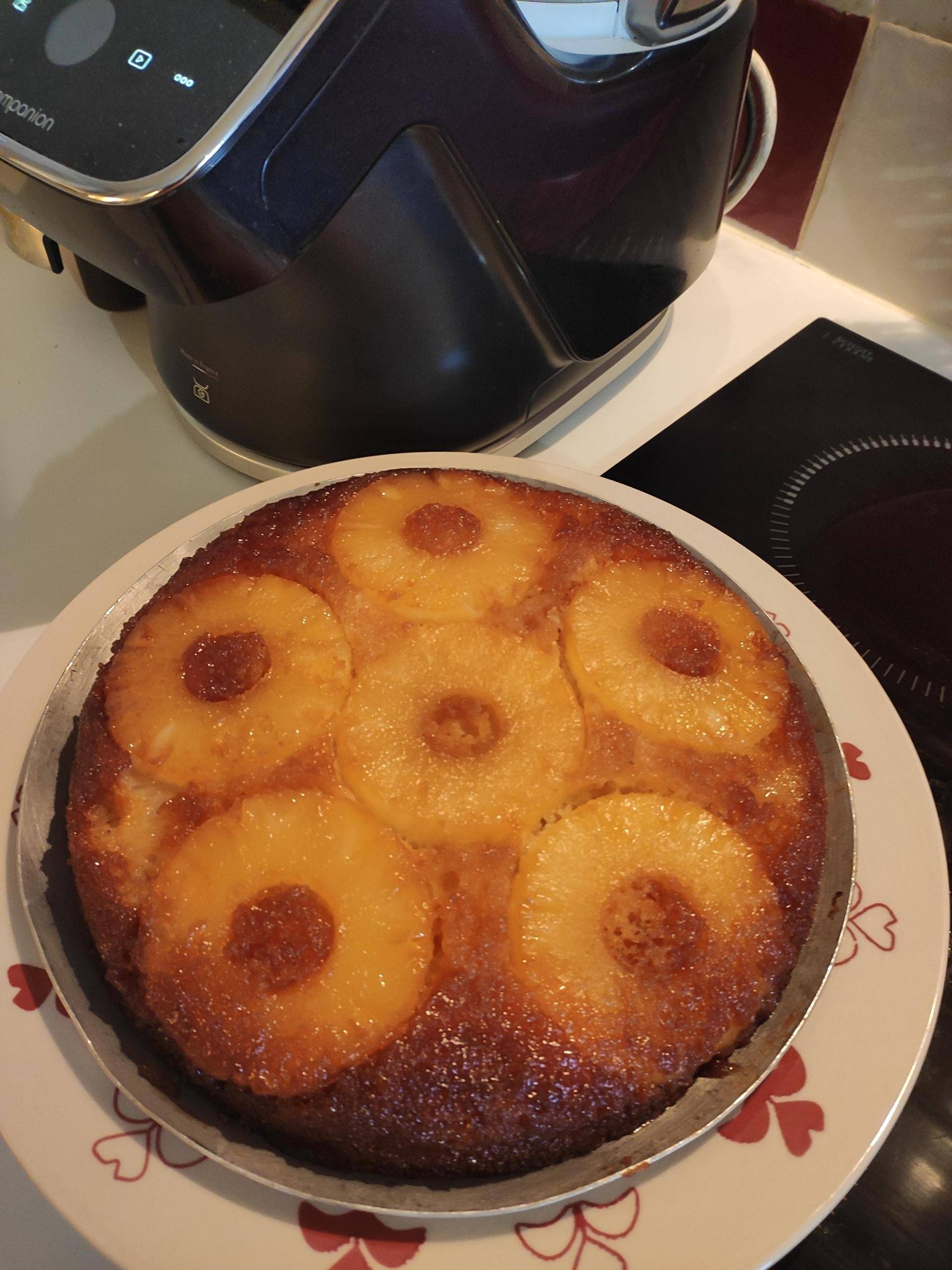 Gâteau ananas caramélisé - Recette Companion Connect XL | Moulinex