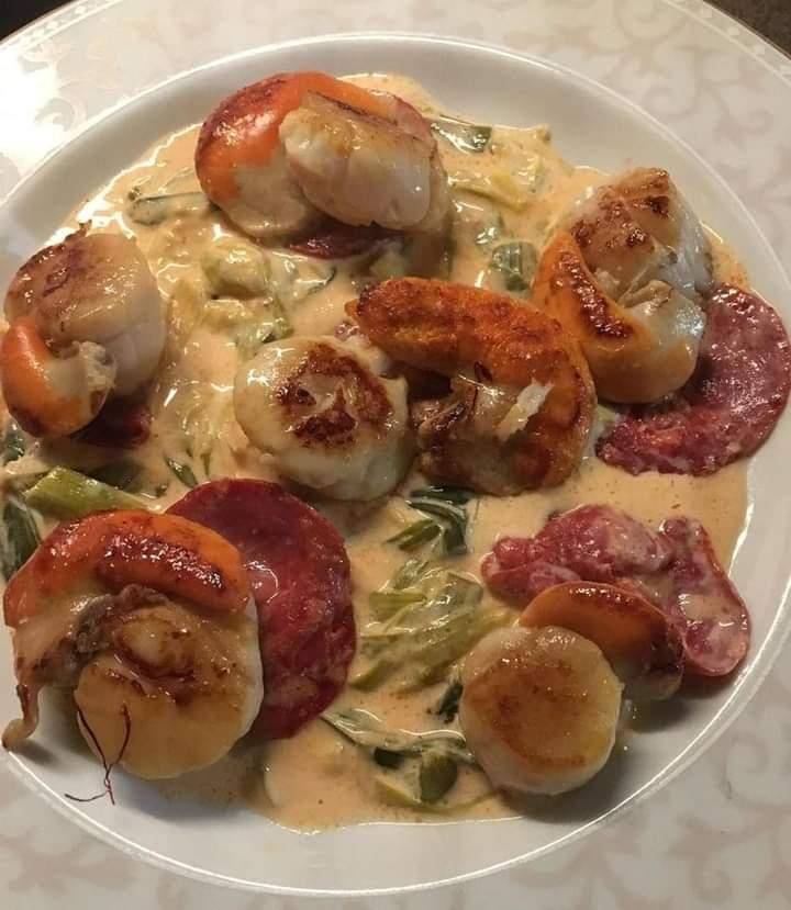 Saint Jacques Chorizo - Recette Cookeo V3 | Moulinex