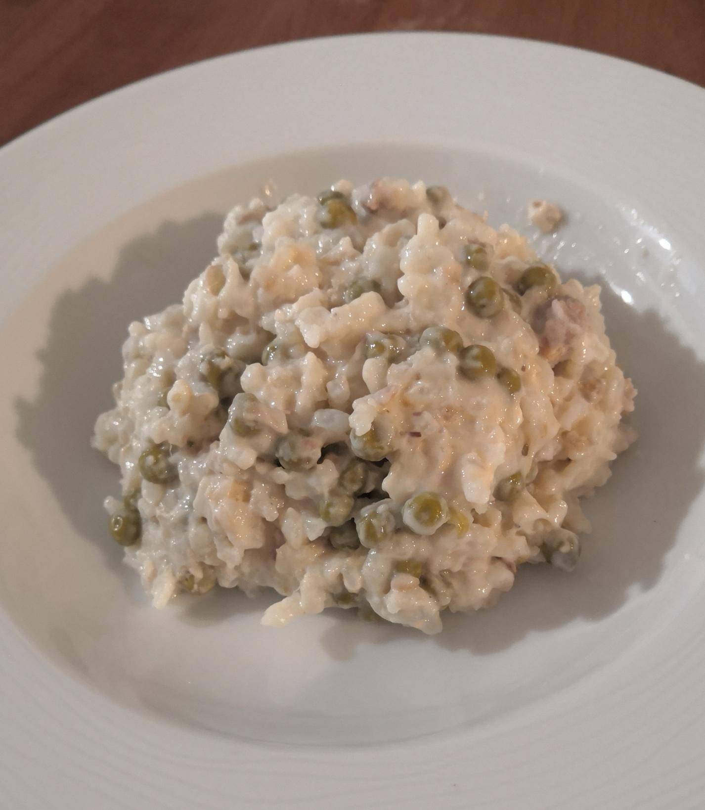 Risotto petits pois et thon - Recette Cookeo | Moulinex
