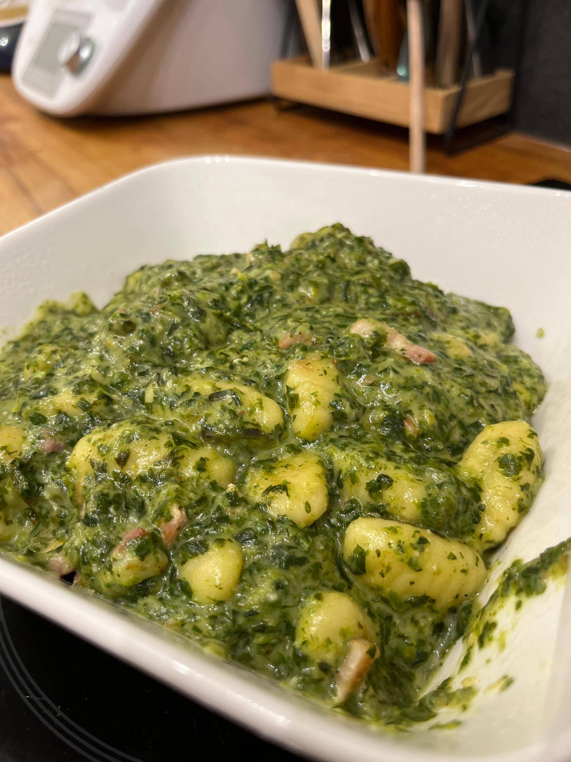 Gnocchis épinards boursin - Recette Cookeo | Moulinex
