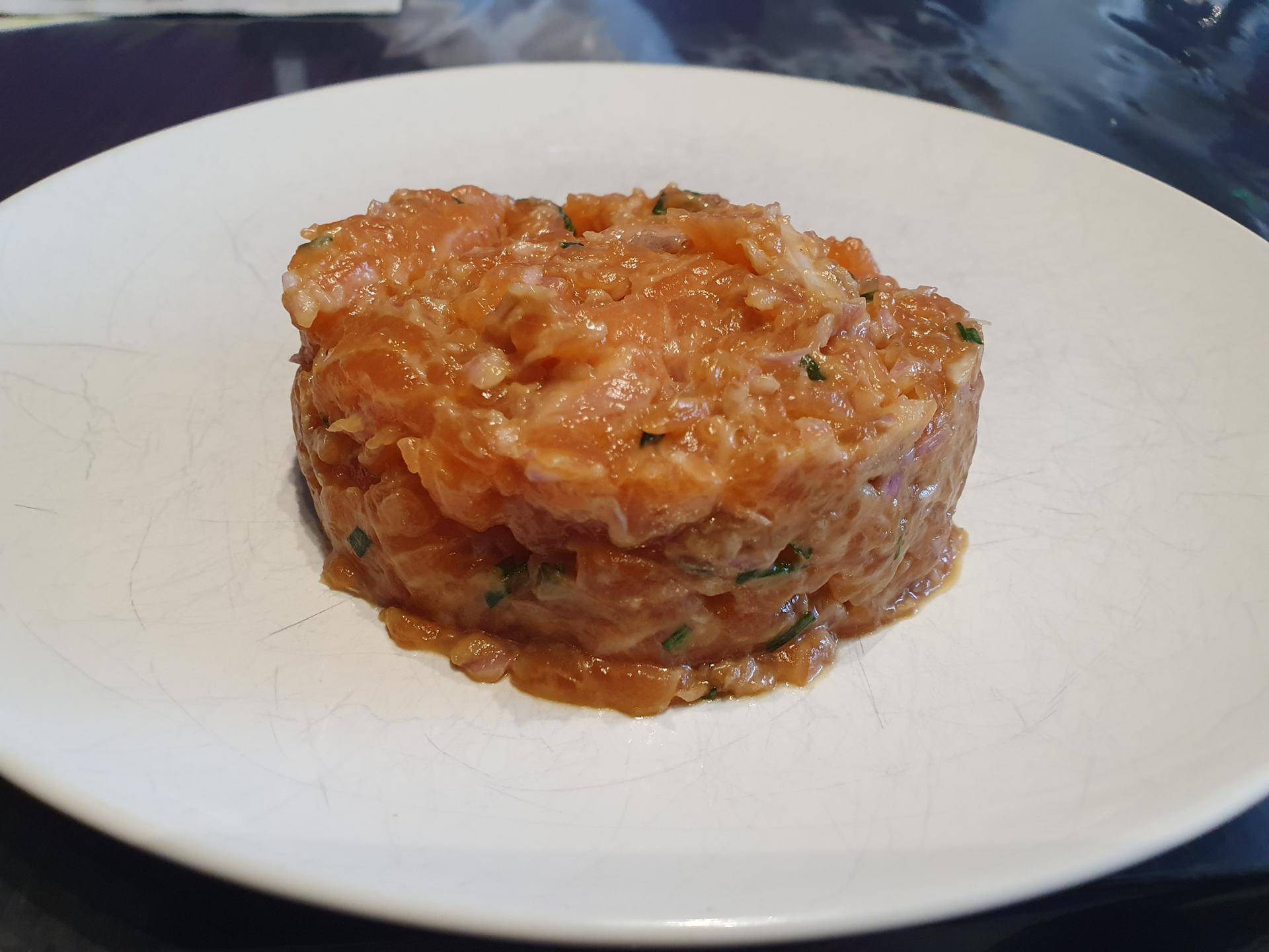 Tartare de saumon saveurs asiatiques - Recette Companion Connect XL | Moulinex