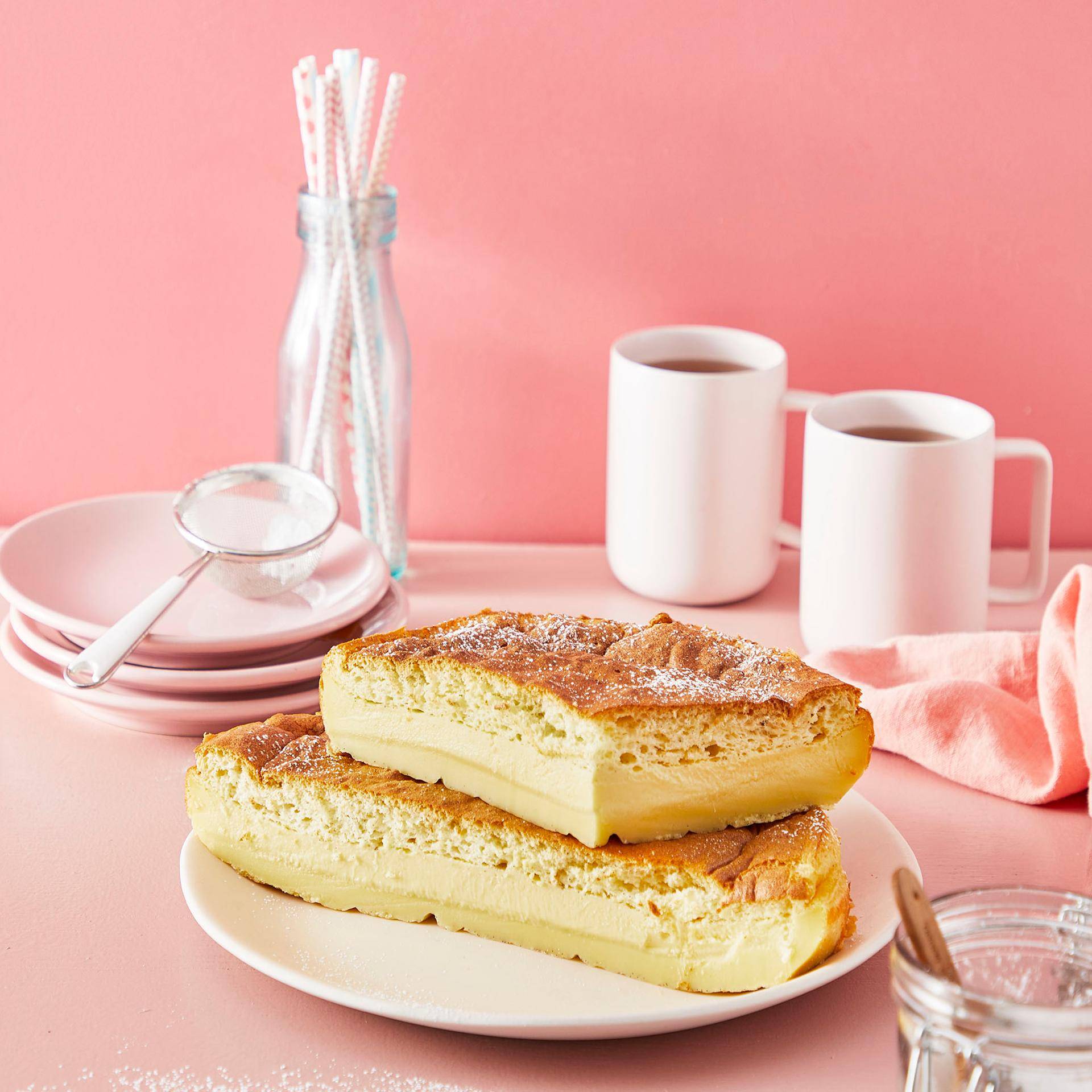Gâteau magique à la vanille - Recette Kitchen machines | Moulinex