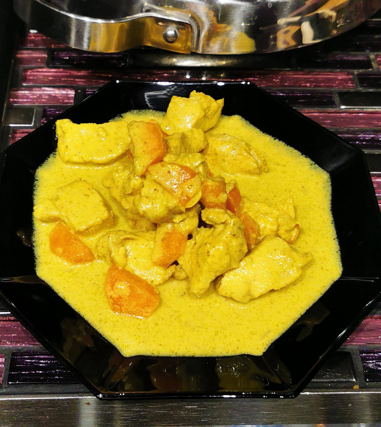 Poulet au Colombo et lait de Coco - Recette Companion Connect XL | Moulinex