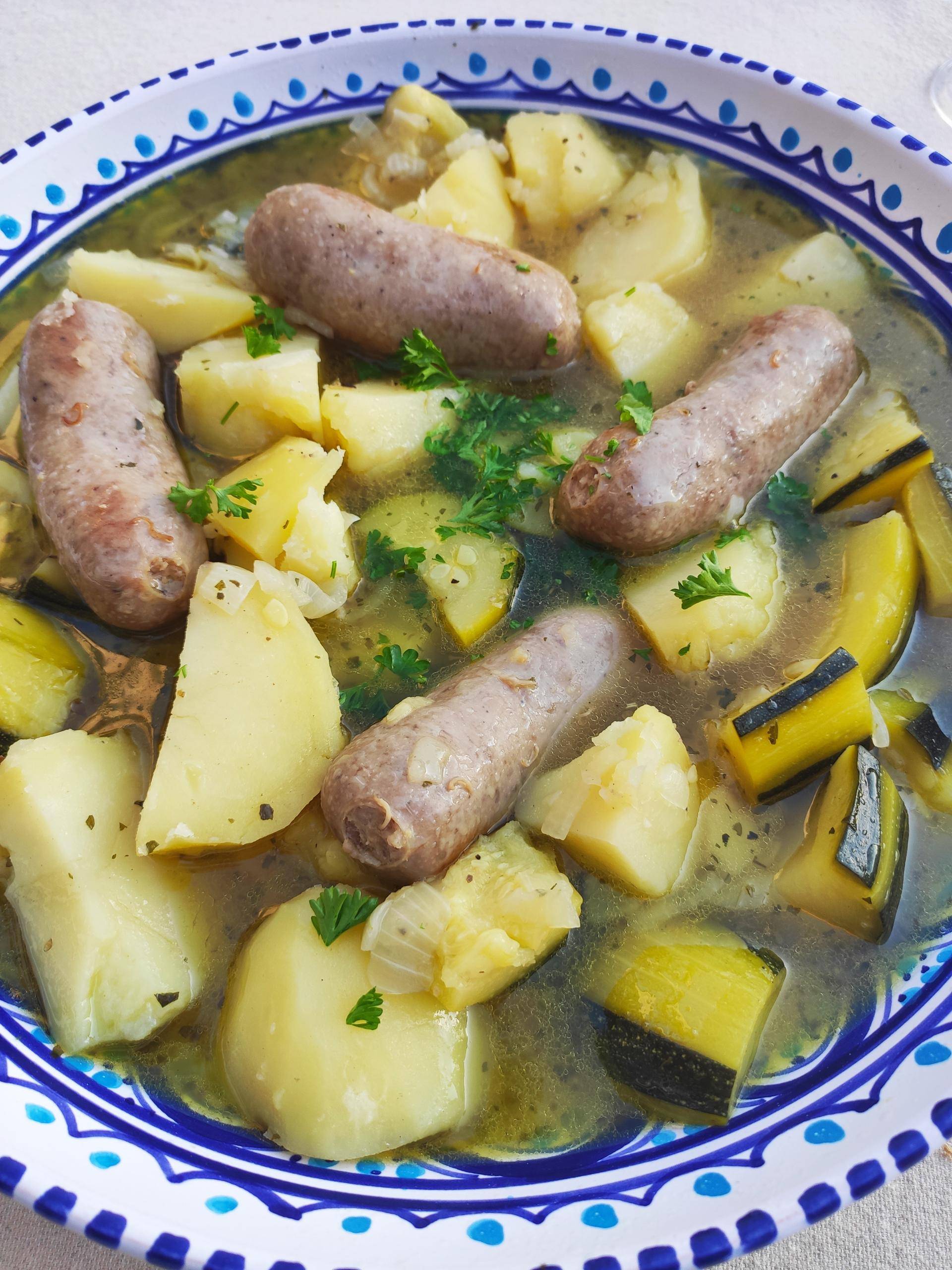 Saucisses italiennes aux courgettes - Recette Cookeo | Moulinex