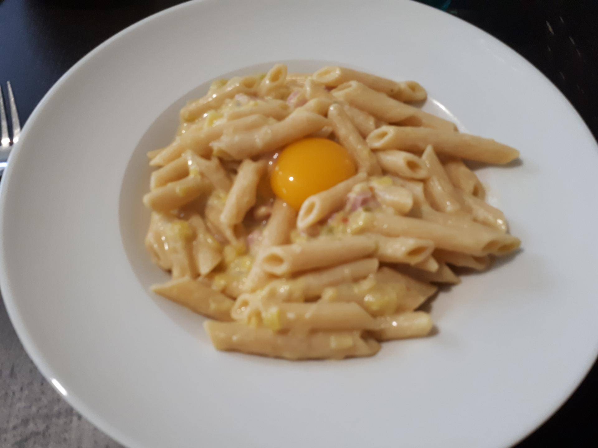 Pâtes crème de poireau - Recette Cookeo | Moulinex