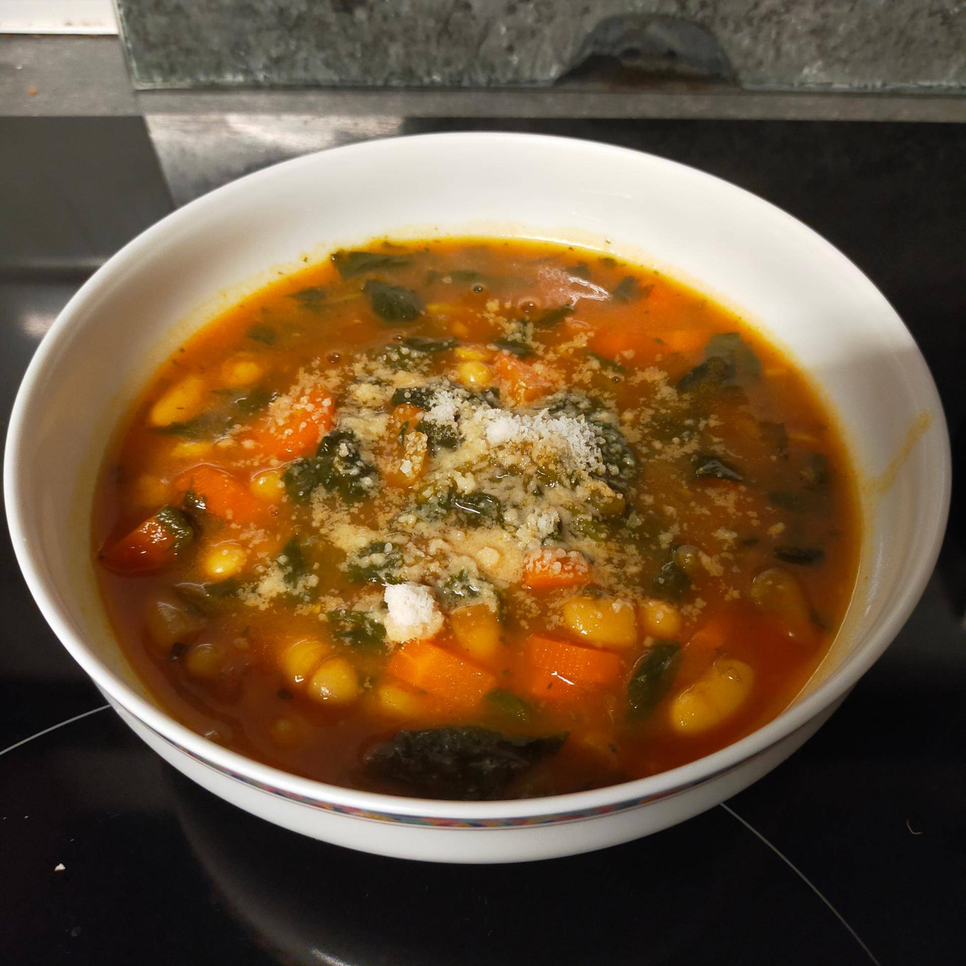 Soupe paysanne aux haricots blancs - Recette Companion Connect XL | Moulinex