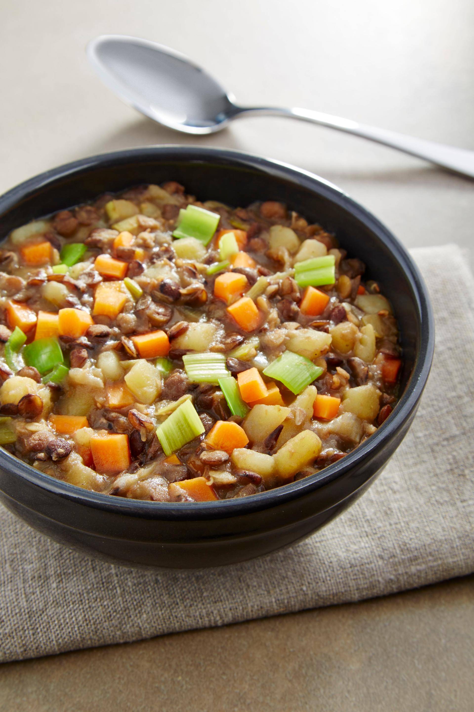 Potage aux lentilles - Recette Companion Connect | Moulinex