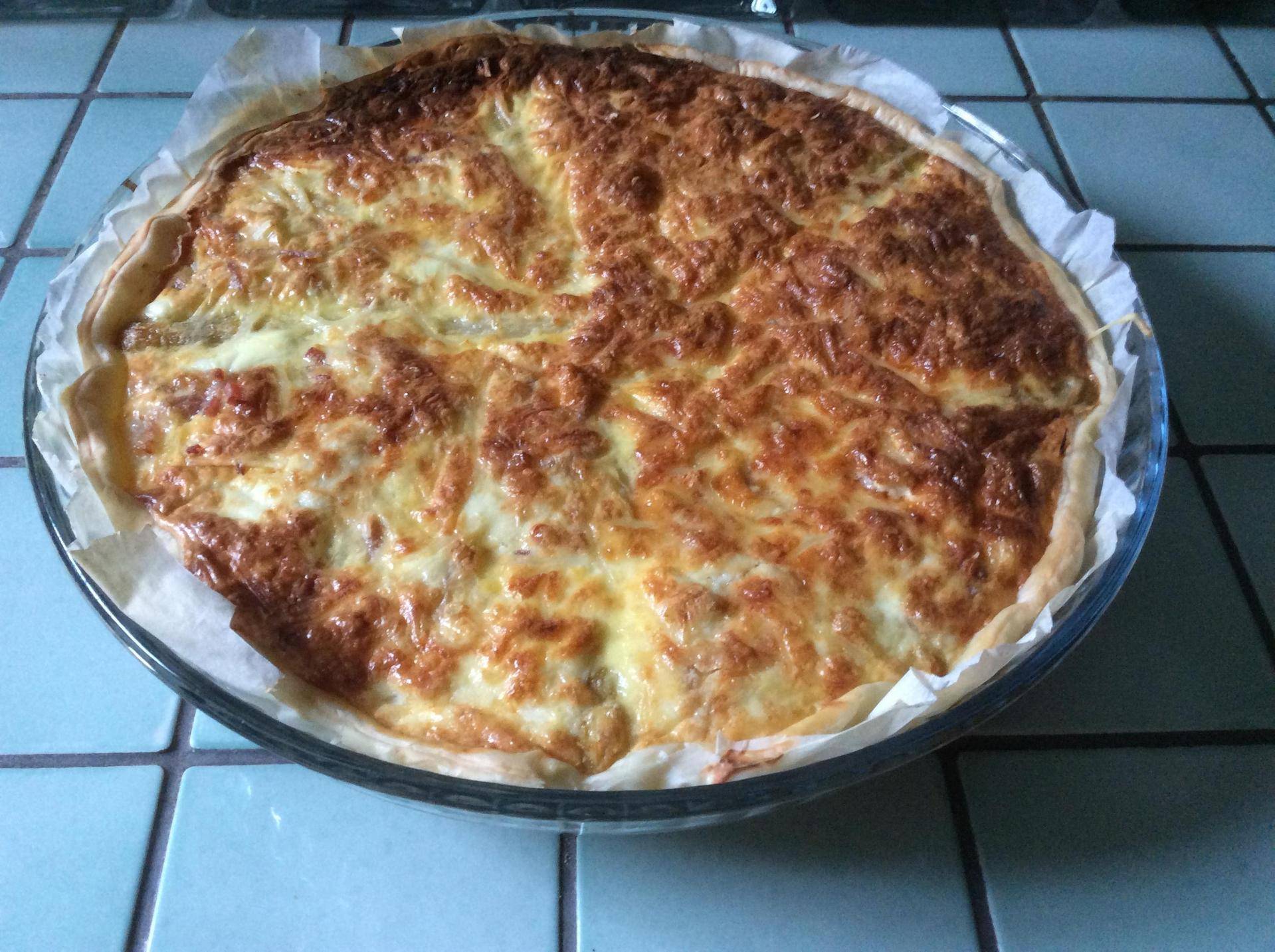 Quiche aux asperges et lardons - Recette Companion Connect XL | Moulinex