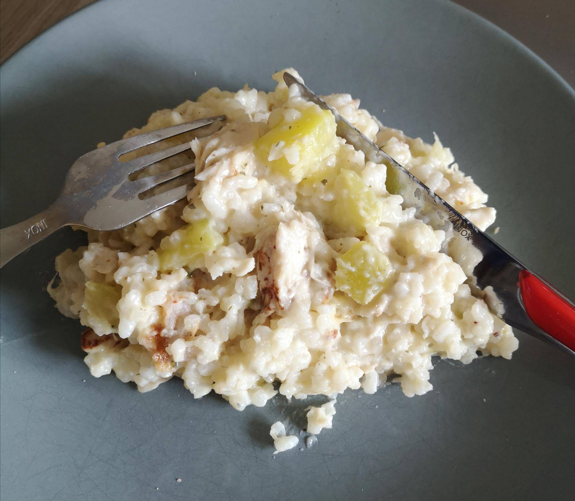 Risotto courgette poulet boursin - Recette Cookeo | Moulinex