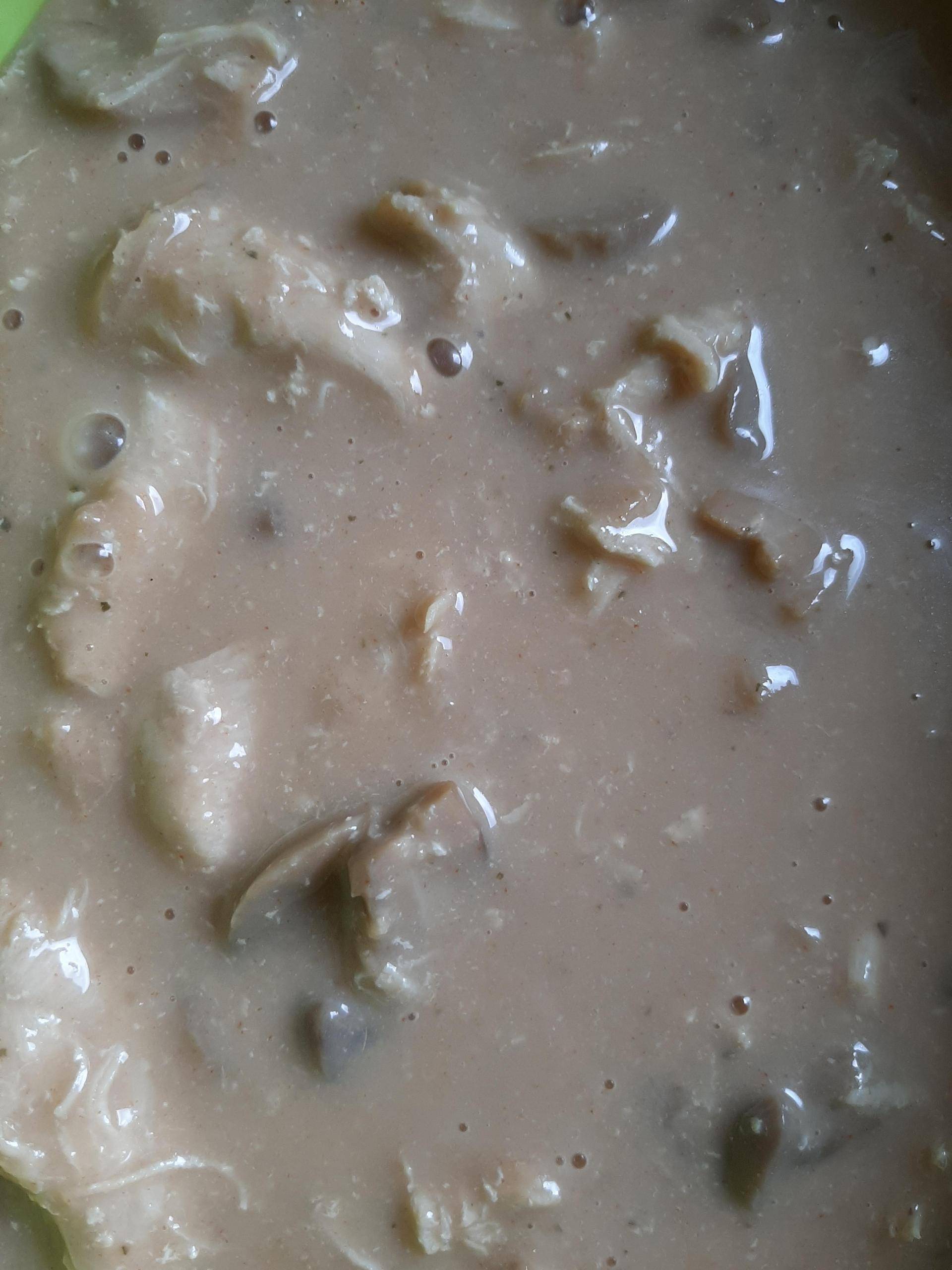 Filet de poulet à la creme champignon - Recette Cookeo | Moulinex