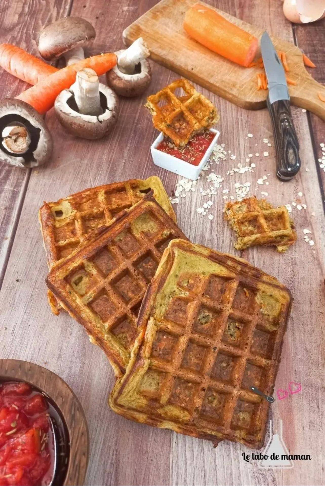 Gaufres healthy du « Labo de maman » - Recette Companion | Moulinex