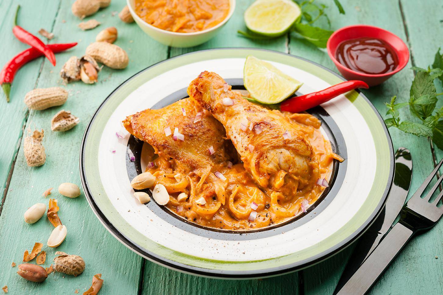 Poulet au beurre de cacahuètes - Recette Cookeo | Moulinex