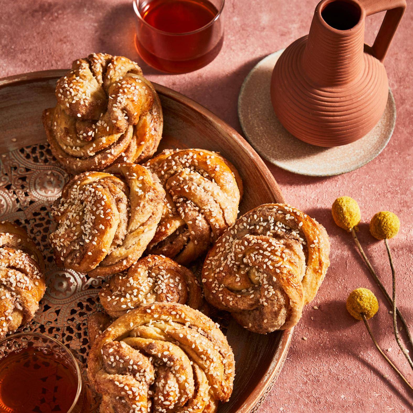 Kubez el Tahineh (roulés sucrés au sésame) - Recette Kitchen Machines Touch/Touch + | Moulinex