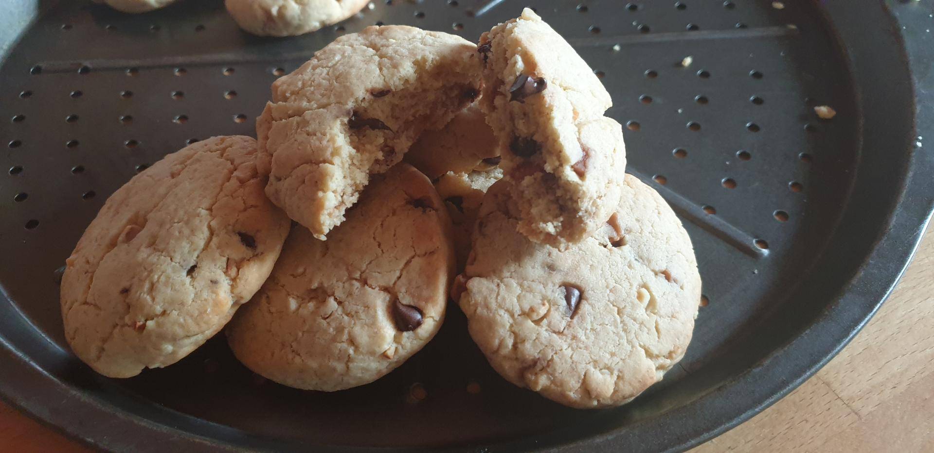 Cookies caramel choco-noisette - Recette Companion XL | Moulinex