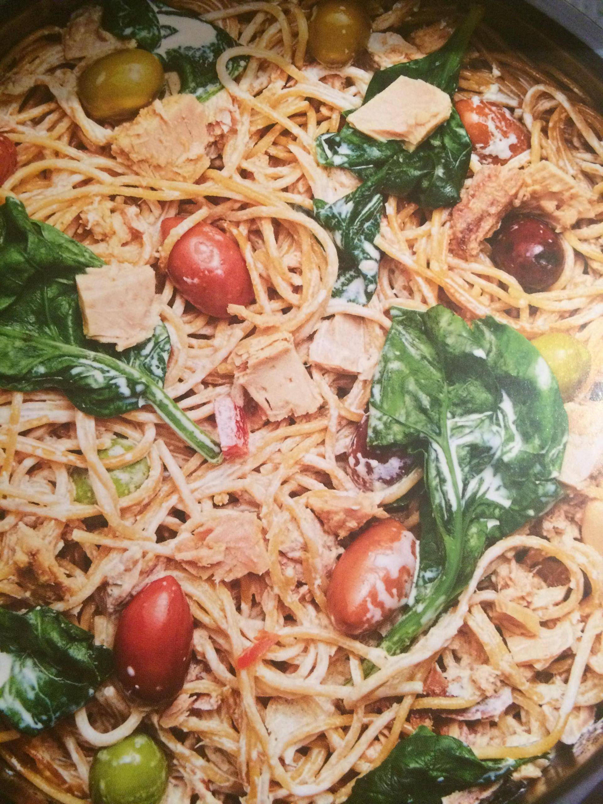 Spaghettis au thon et aux olives - Recette Cookeo | Moulinex