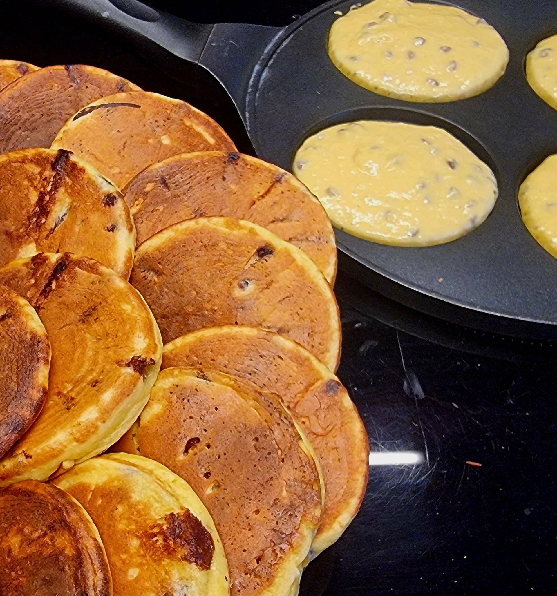 Pancakes à la compote - Recette Companion Connect XL | Moulinex