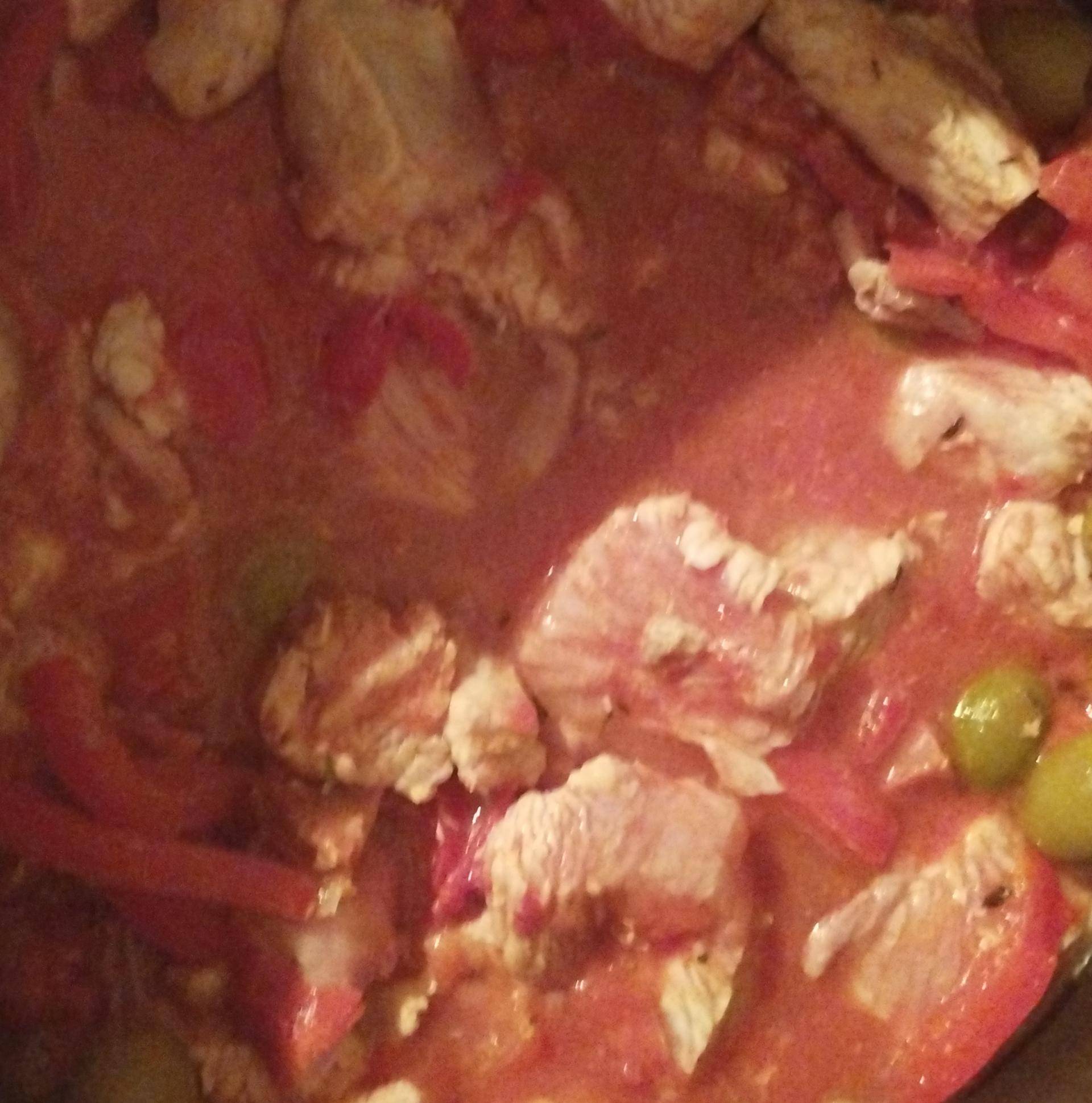Sauté de poulet au chorizo et olives - Recette Cookeo | Moulinex