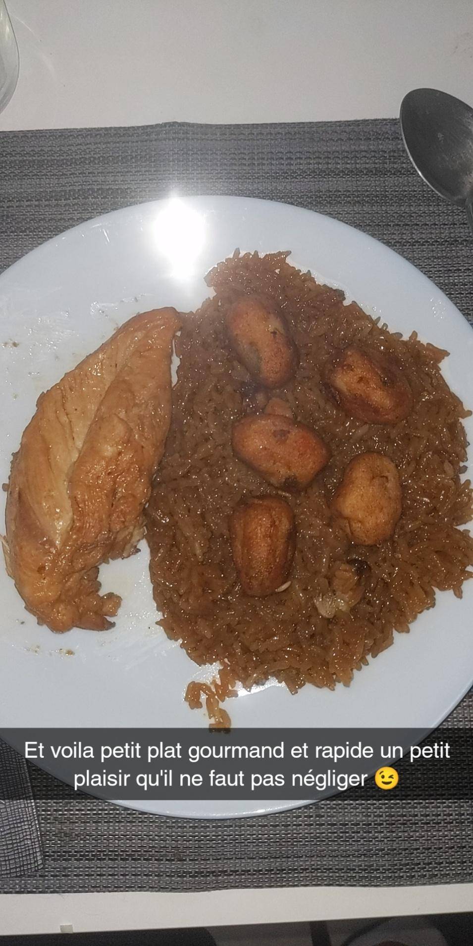 Riz Poulet miel acras de morru - Recette Cookeo | Moulinex