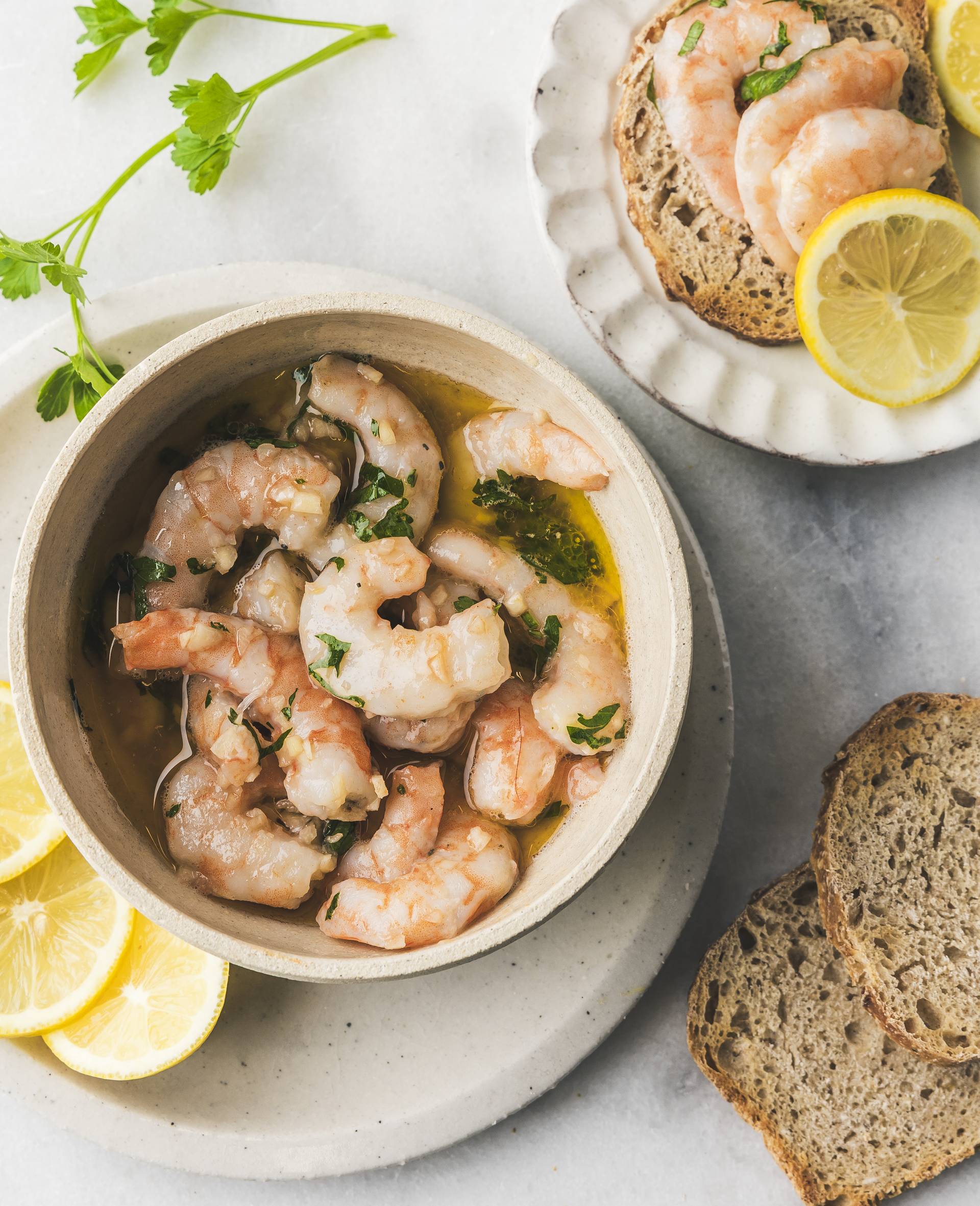 Garnalen met peterselie sous vide - Recette Cookeo 9in1 | Moulinex