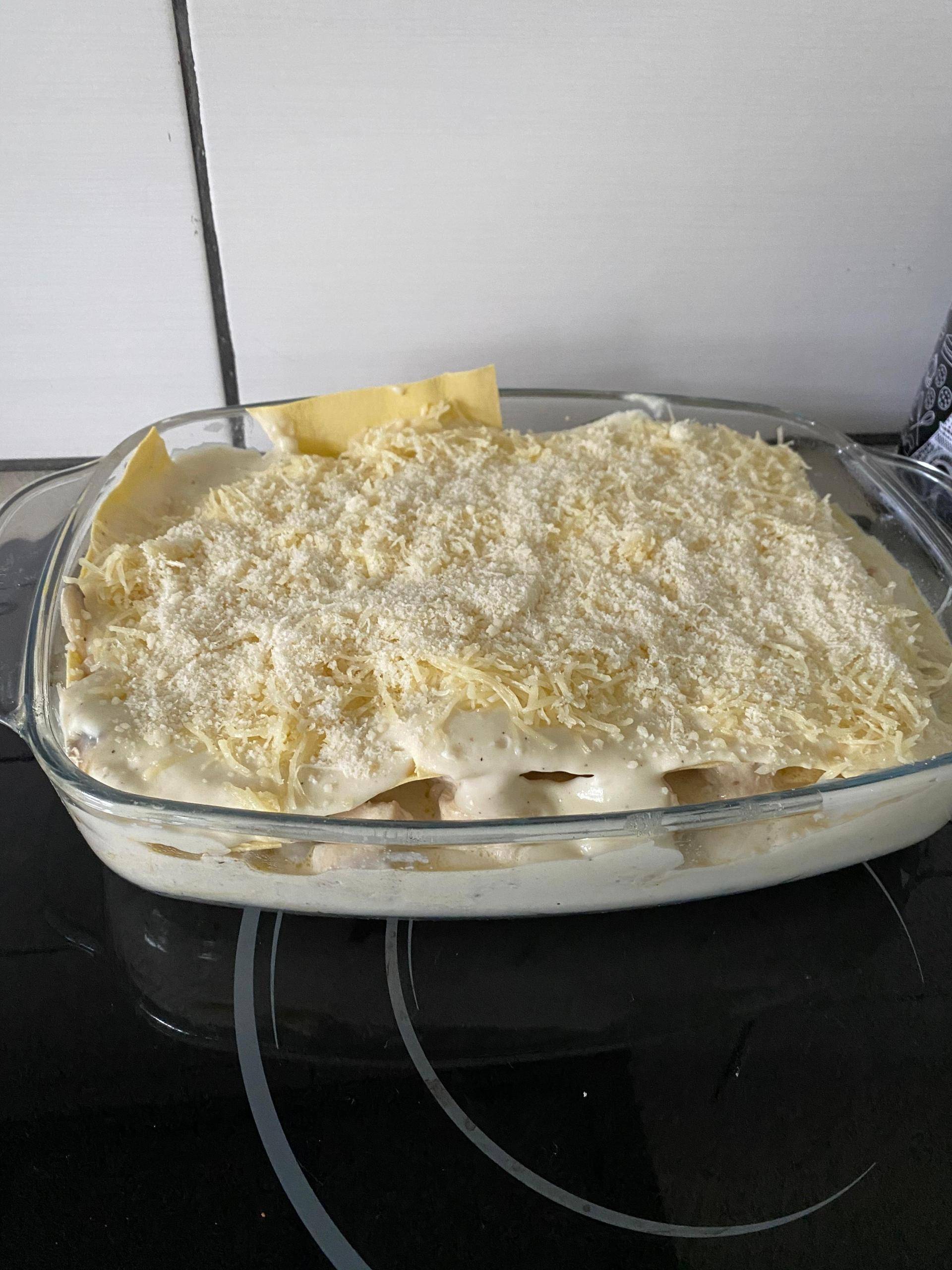Lasagne poulet et champignons de paris - Recette Cookeo | Moulinex