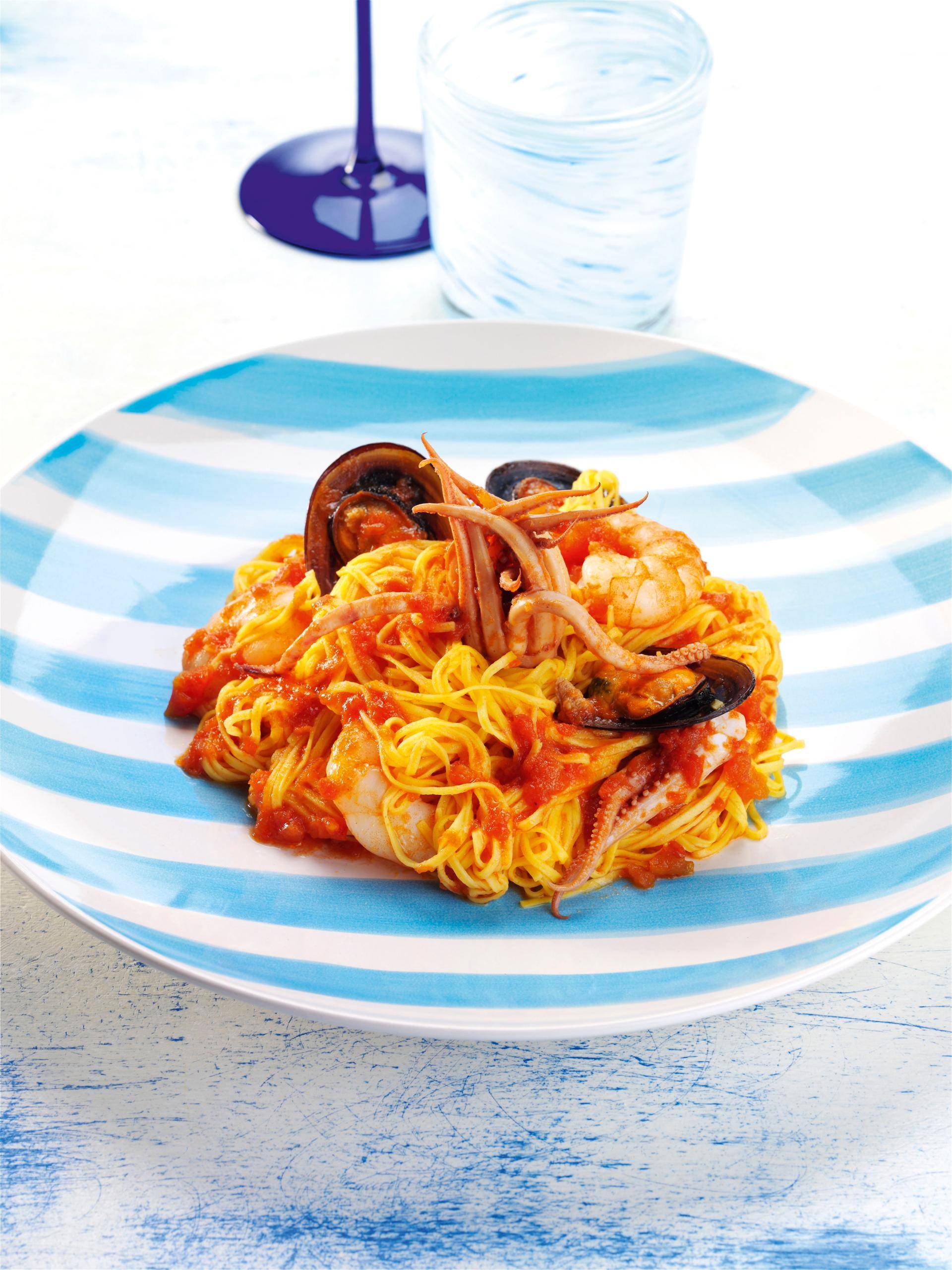 Tagliolini aux fruits de mer - Recette Companion Connect | Moulinex
