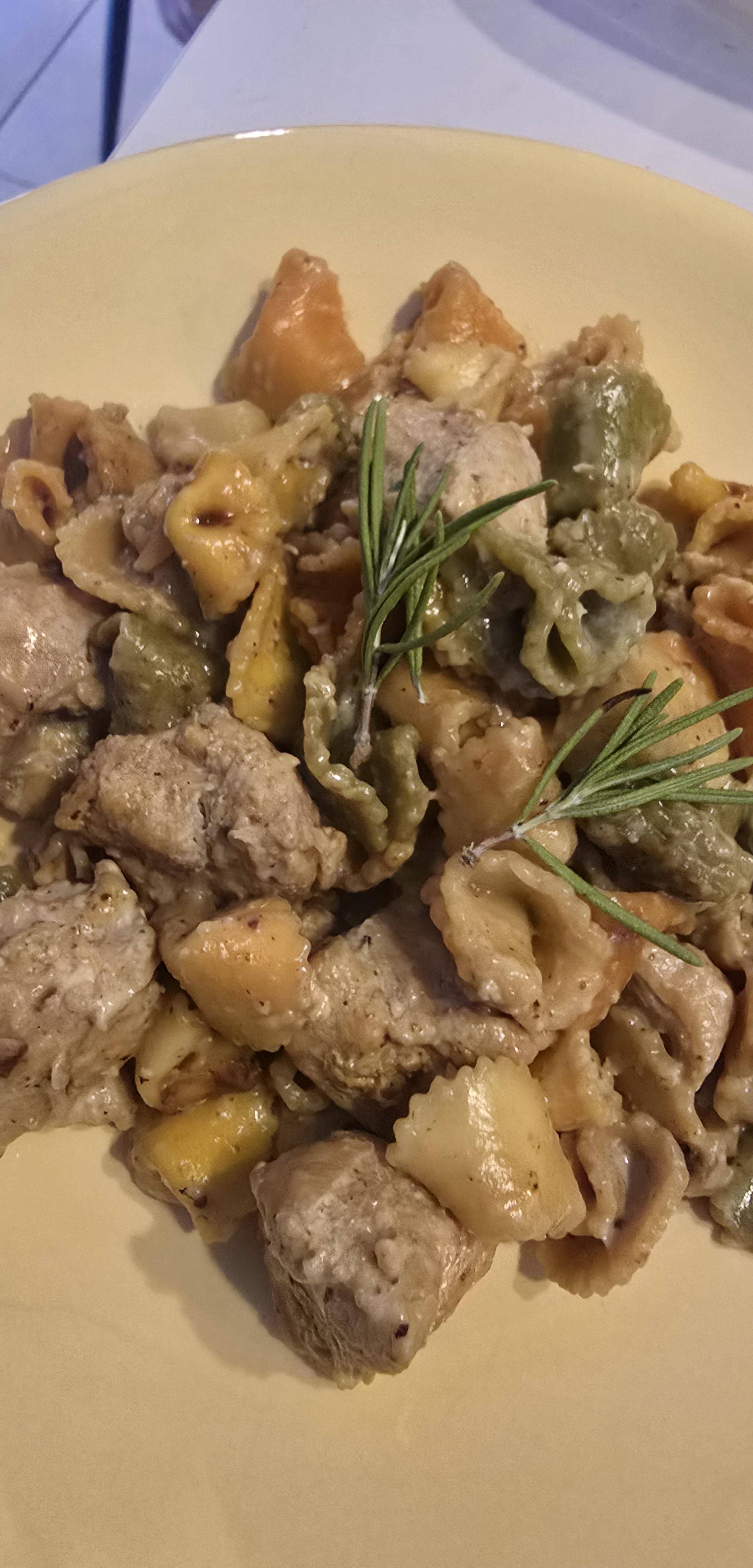 Pâtes escalopes poulet crème - Recette Cookeo Infinity Autostir | Moulinex