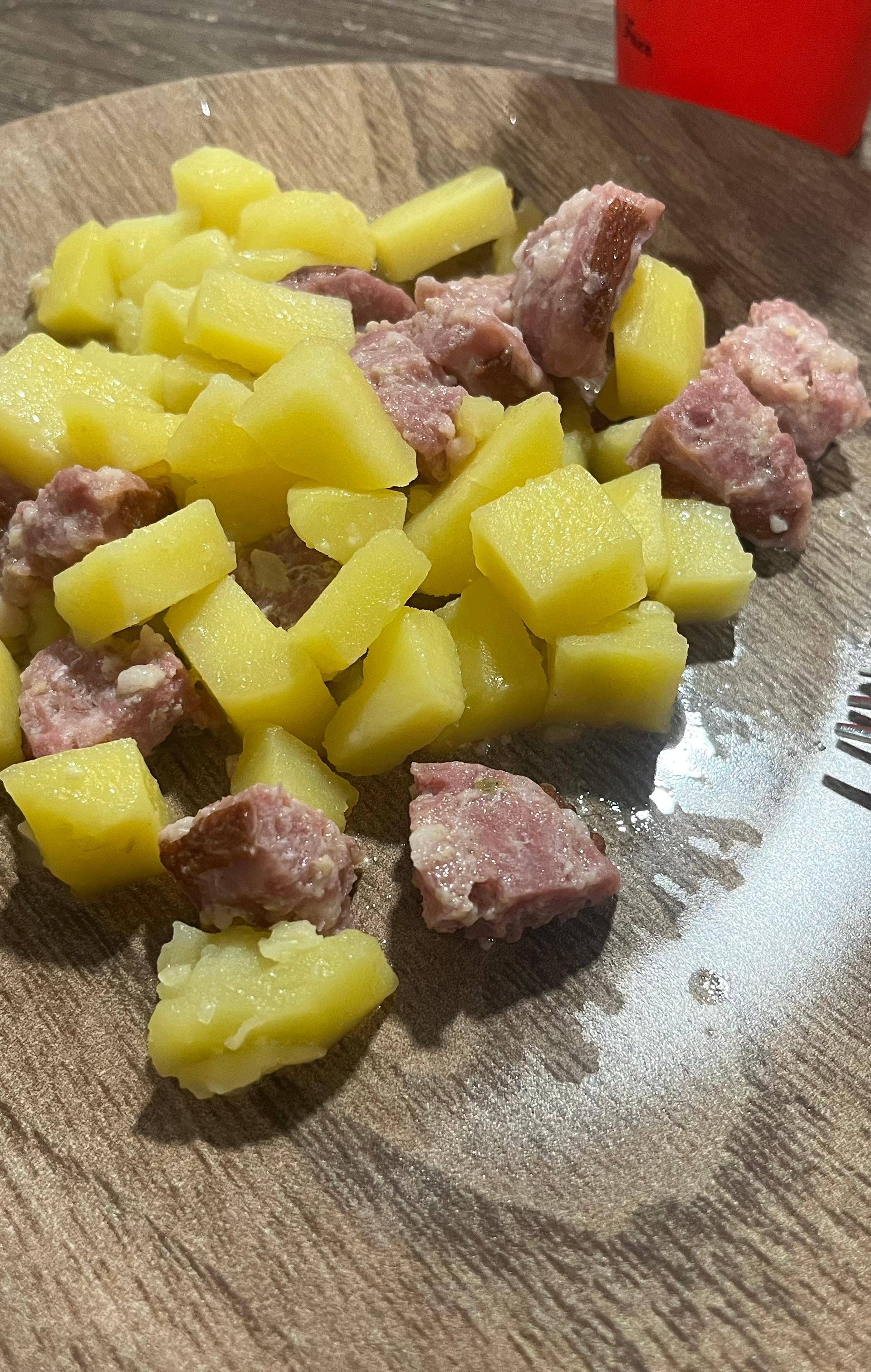 Saucisson à cuire et pommes de terre - Recette Companion Connect XL | Moulinex