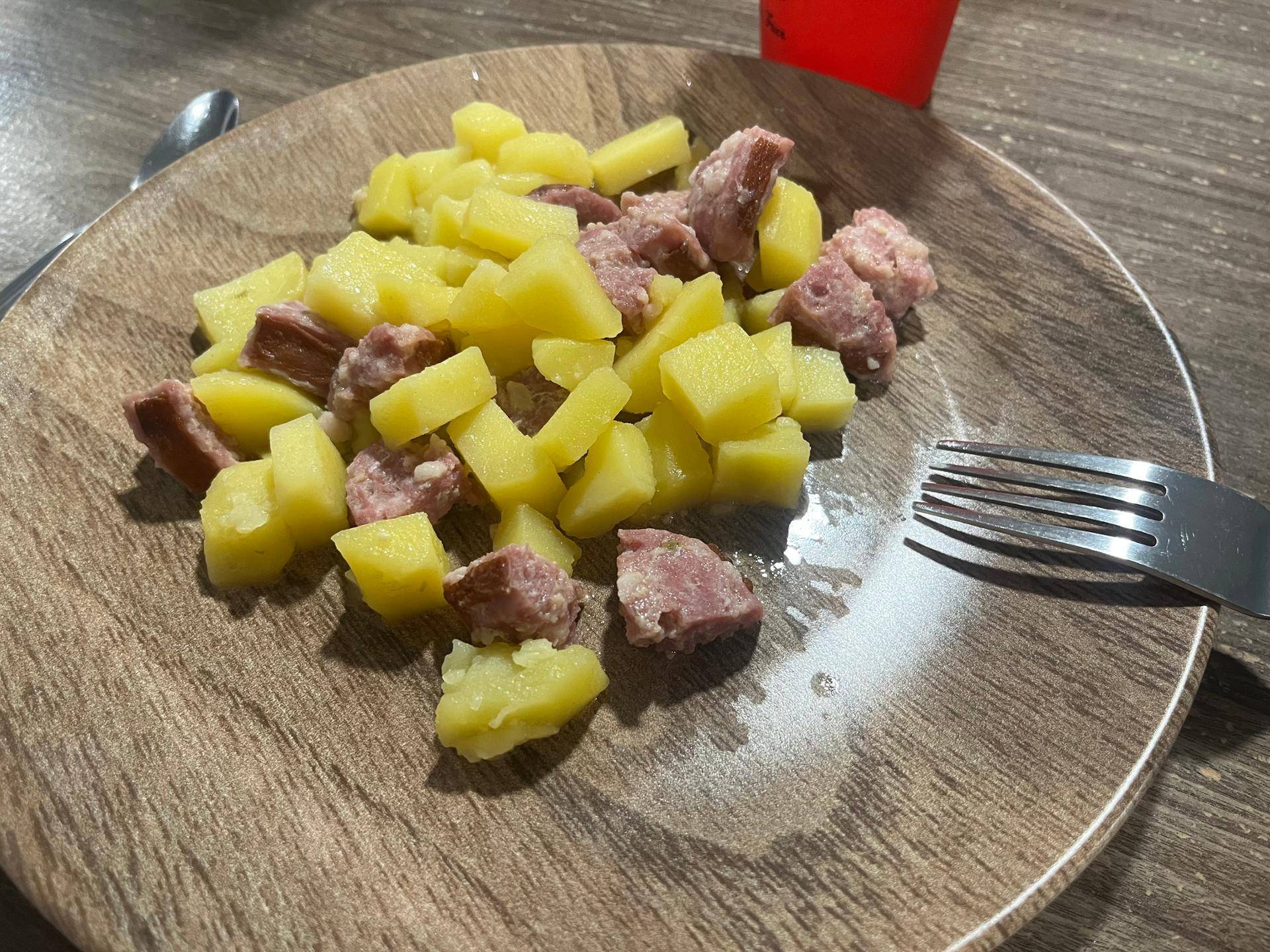 Saucisson à cuire pdt - Recette Cookeo | Moulinex