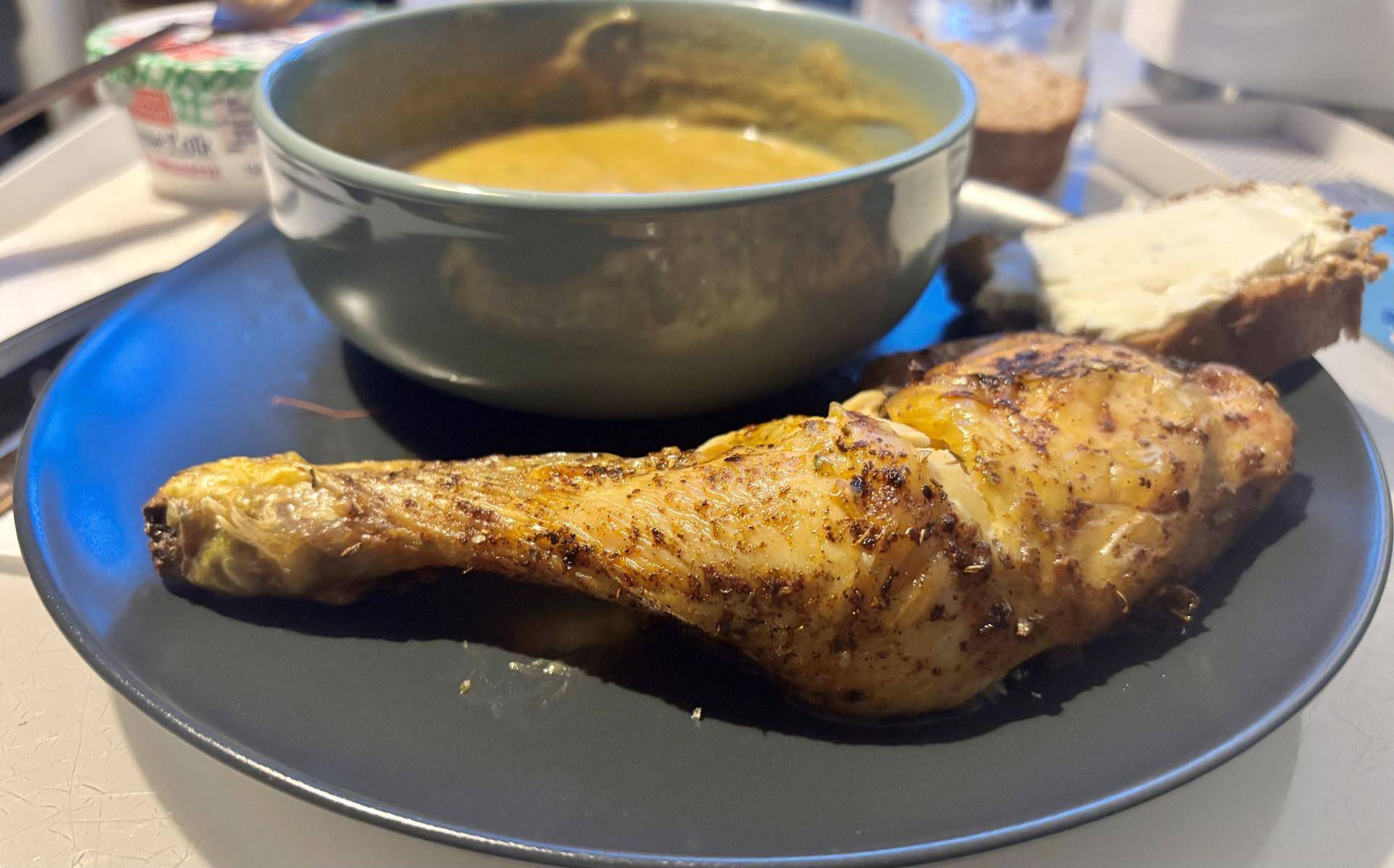 Cuisses et entrecuisses de poulet extra crisp - Recette Cookeo | Moulinex