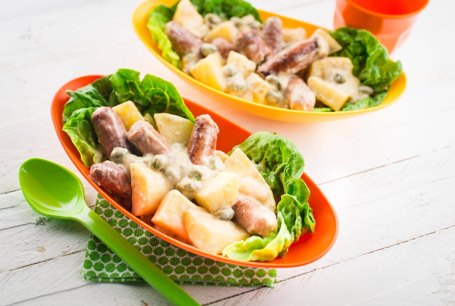 Pommes de terre et saucisses - Recette Cookeo | Moulinex