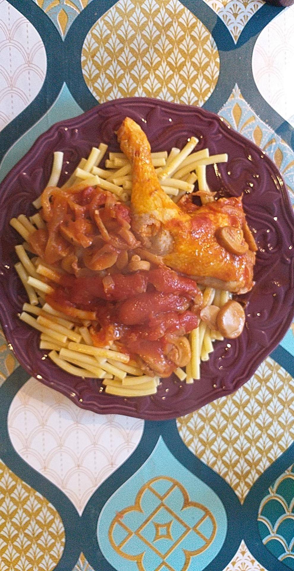 Cuisses de poulet à la sauce tomate - Recette Cookeo | Moulinex