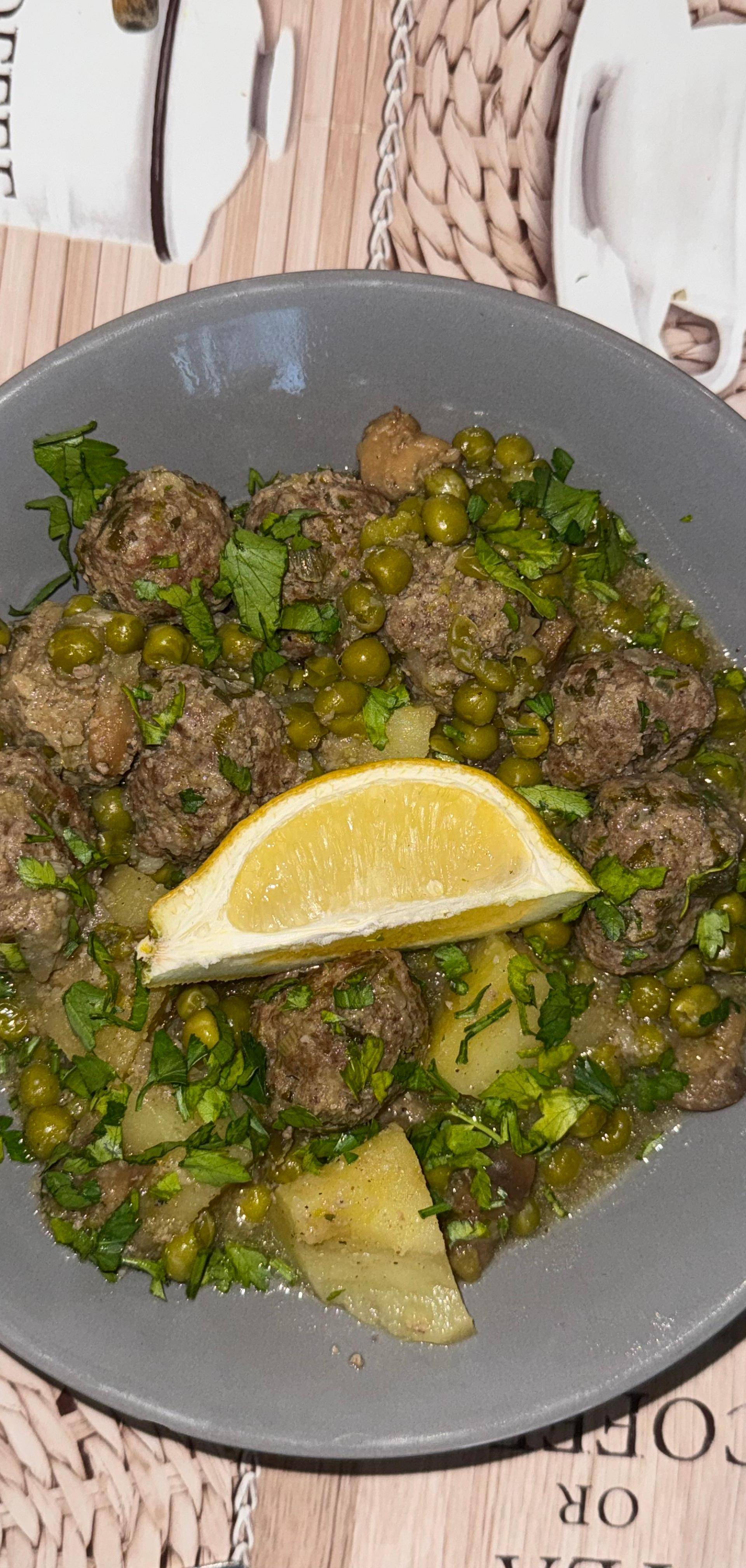 Boulettes suedoise petits pois champignons - Recette Cookeo V3 | Moulinex