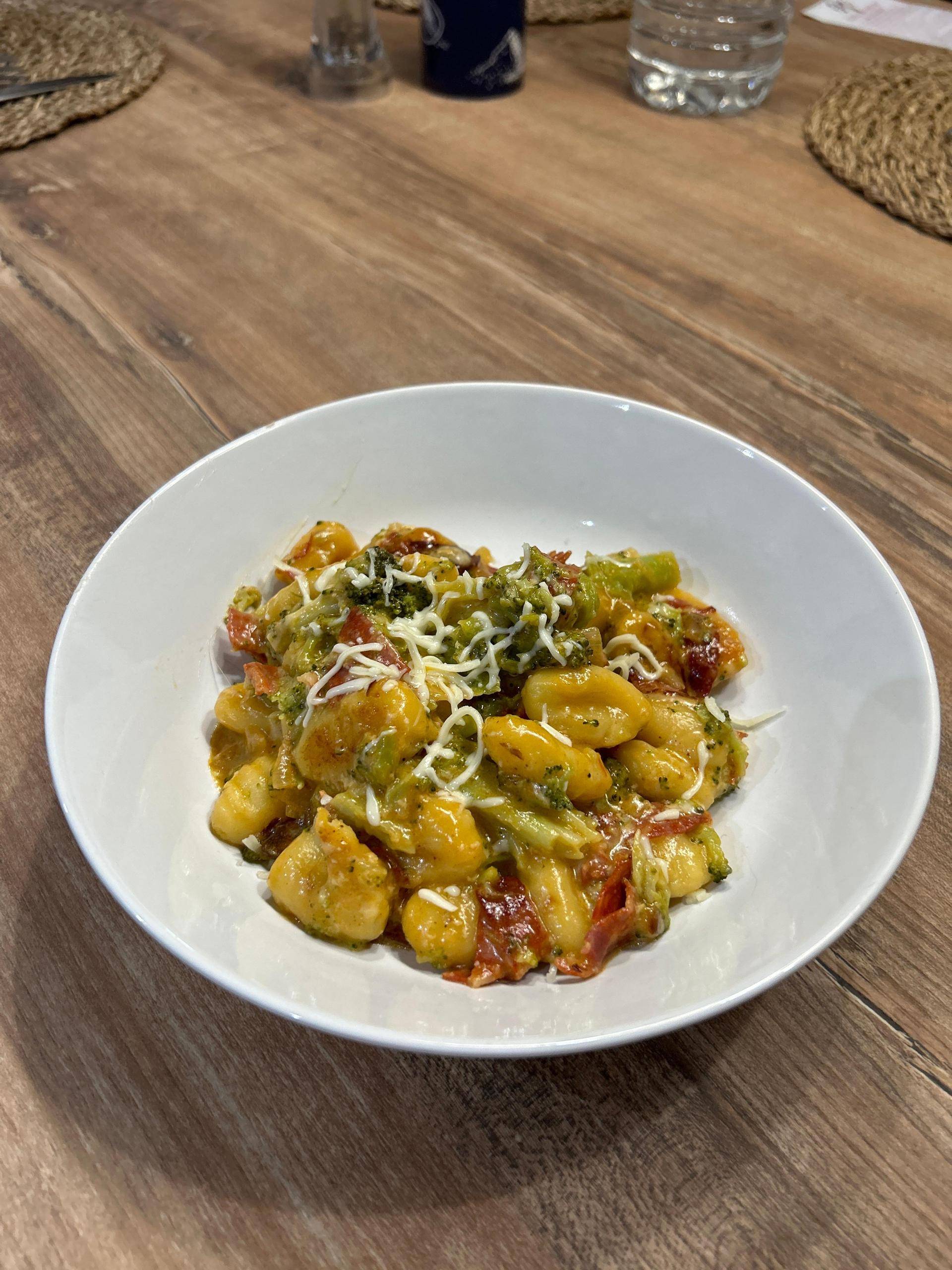 Gnocchis crémeux chorizo brocolis - Recette Cookeo | Moulinex