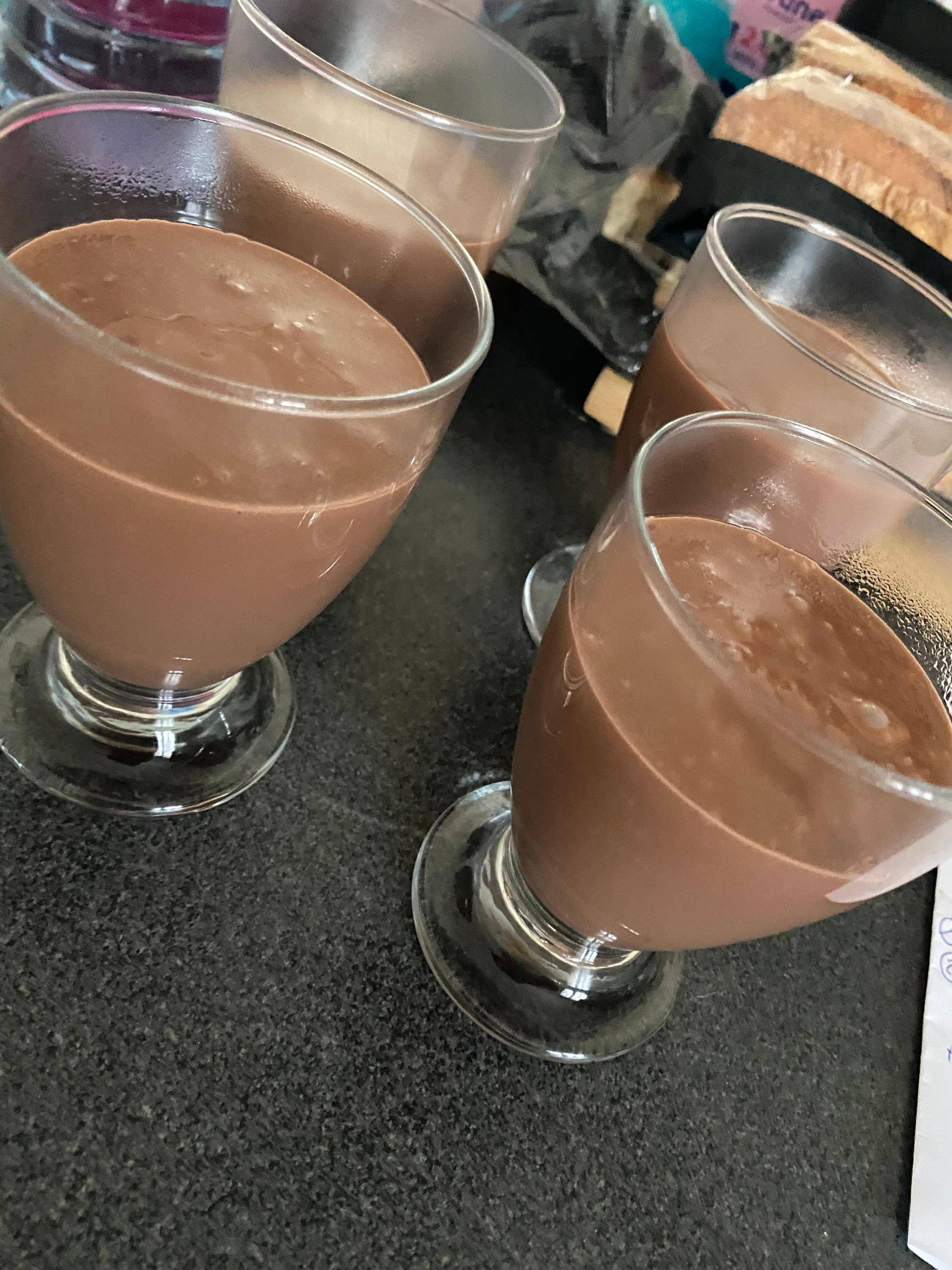 Yaourt chocolat façon danette - Recette Companion Connect XL | Moulinex