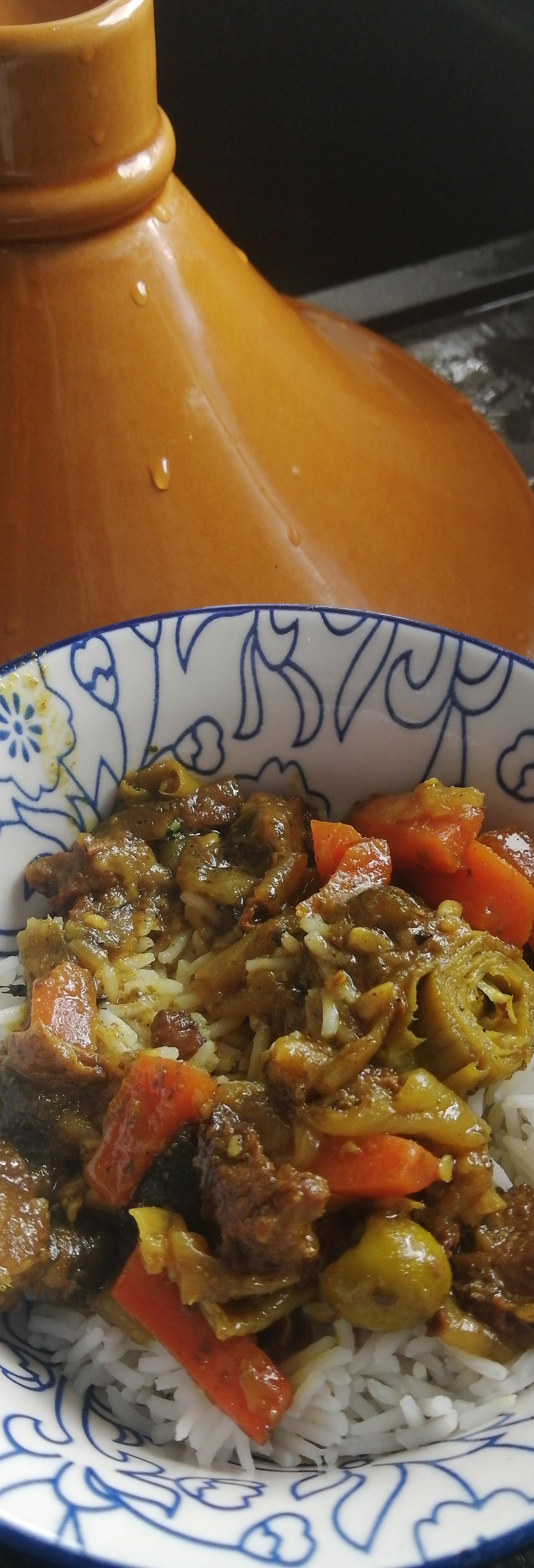 Tajine van kabeljauw met olijven - Recette Cookeo | Moulinex