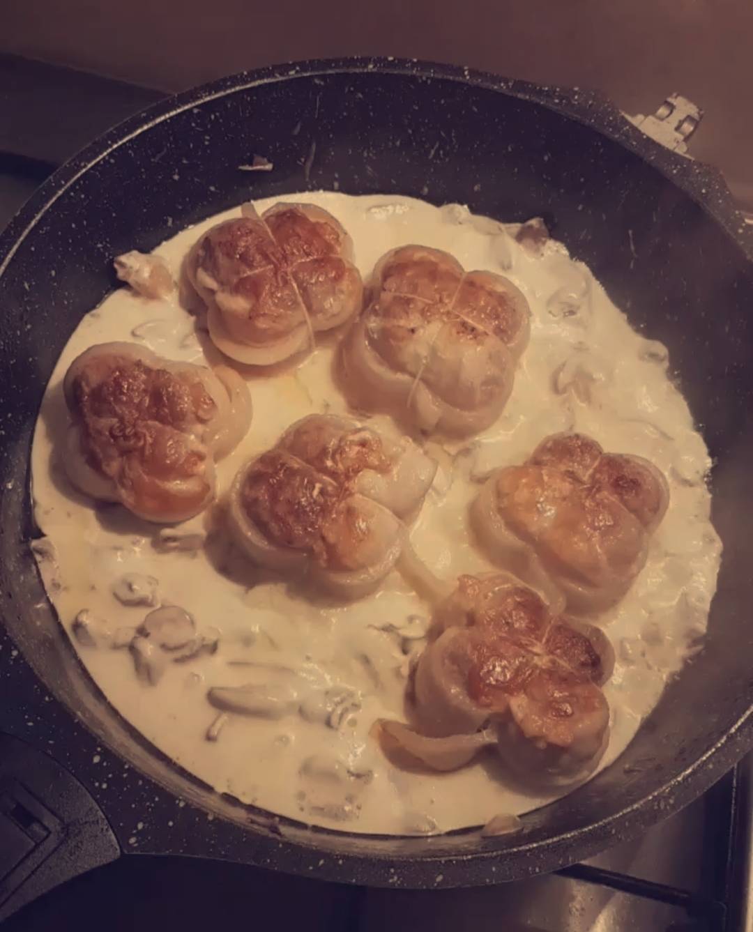 Paupiette de poulet à la crème - Recette Companion Connect XL | Moulinex